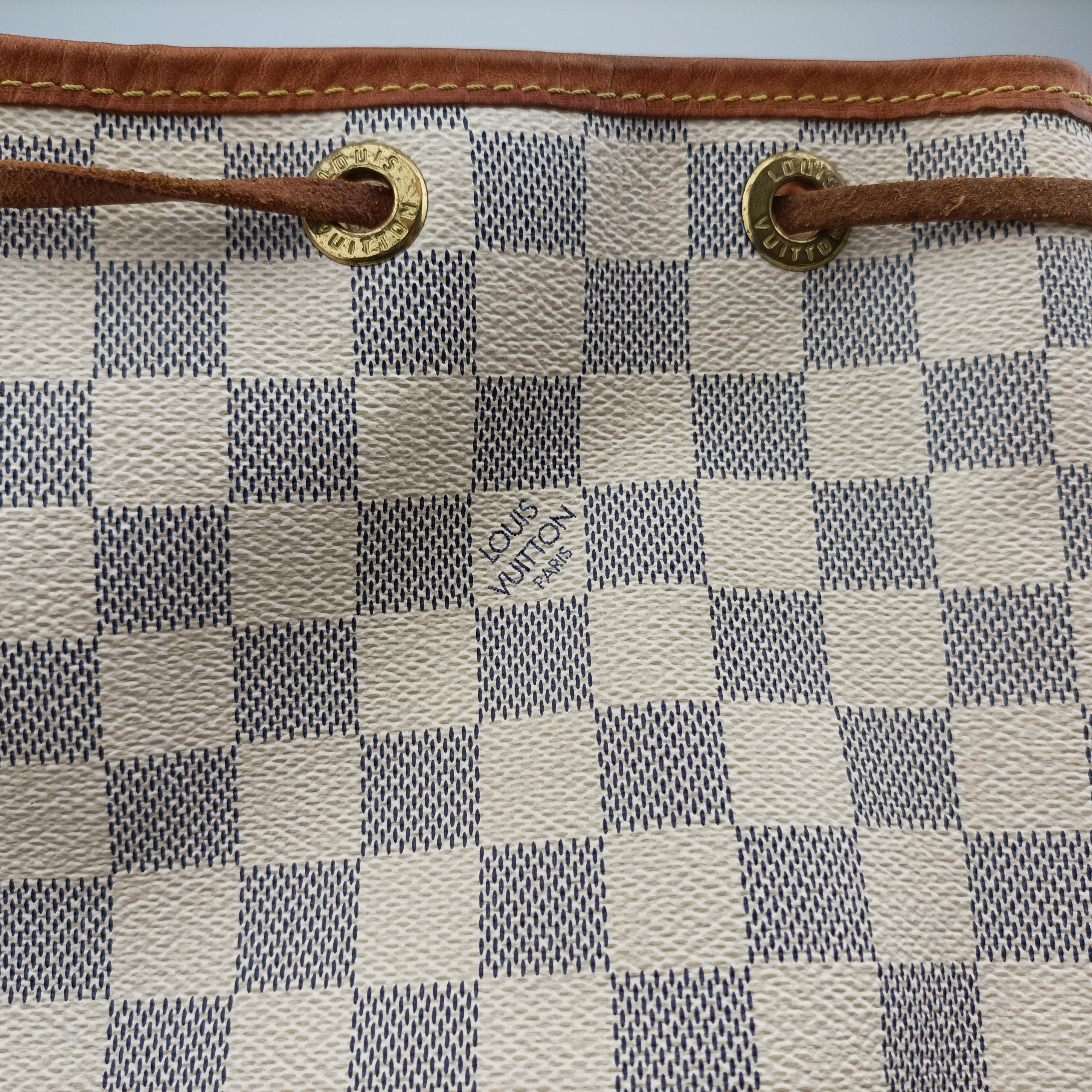 Pre-owned Louis Vuitton Noe Azur Damier Canvas N42222 shoulderbag | stylenewstar