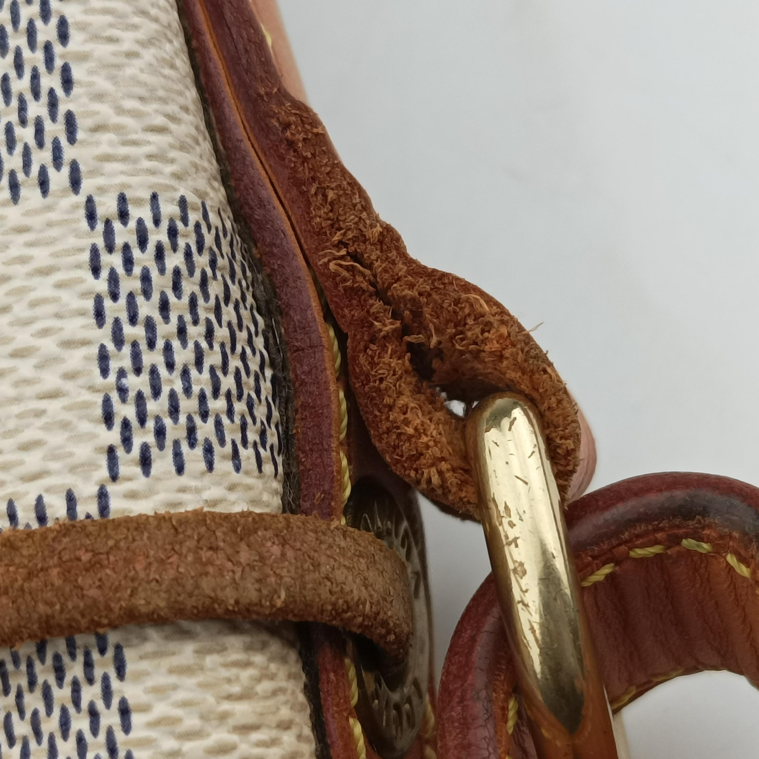Pre-owned Louis Vuitton Noe Azur Damier Canvas N42222 shoulderbag | stylenewstar