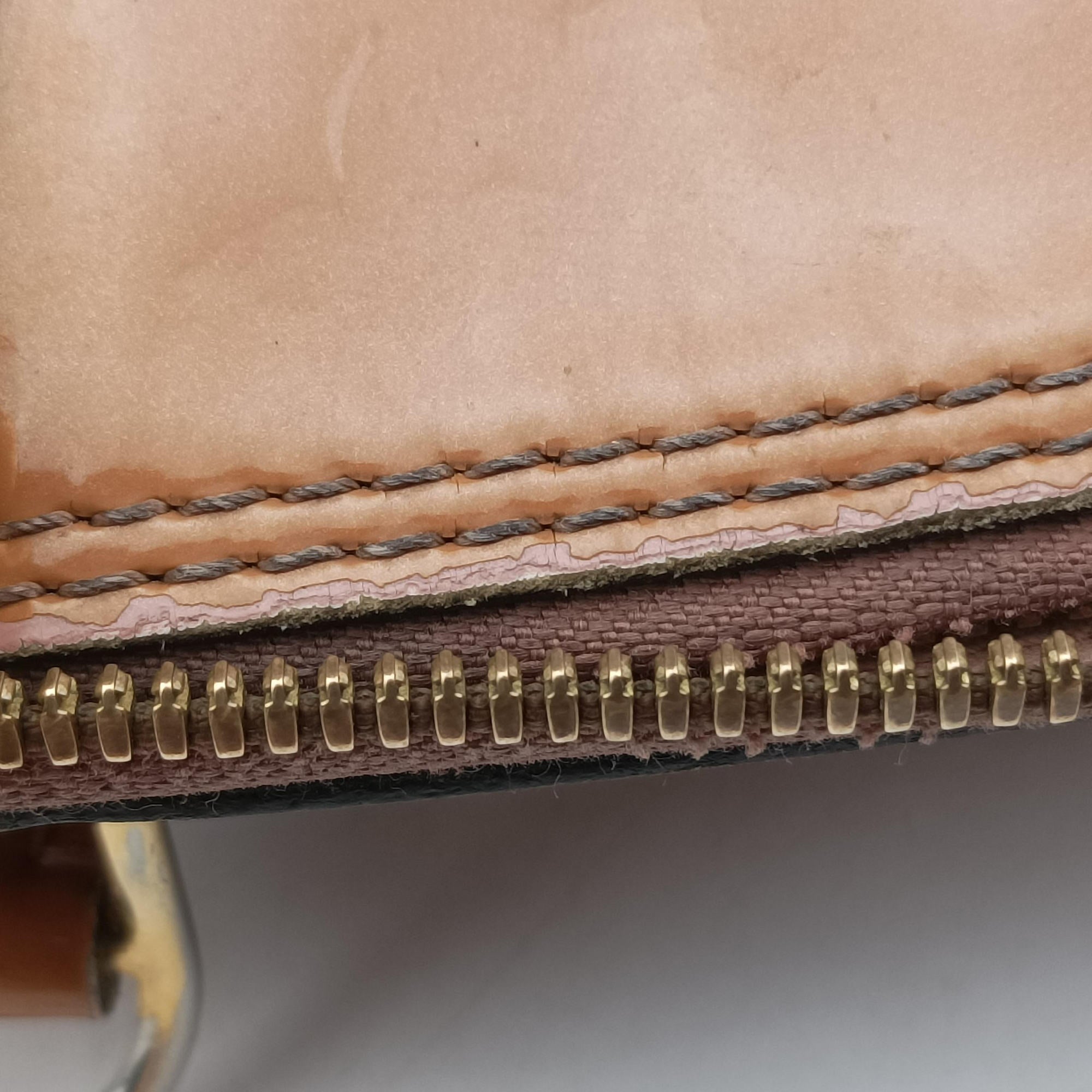 Pre-owned Louis Vuitton Alma BB Rose Velours Vernis M91585 shoulderbag | stylenewstar
