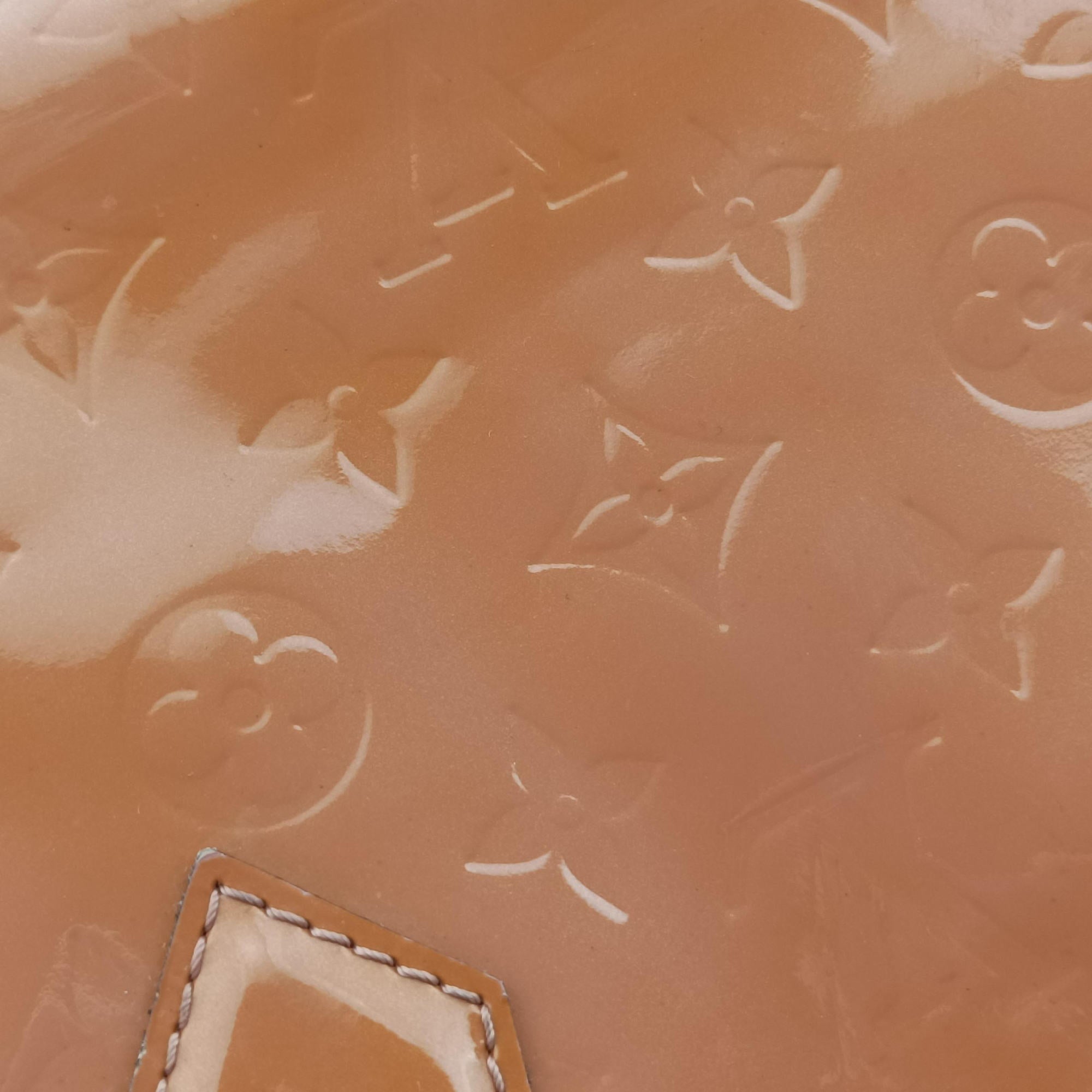 Pre-owned Louis Vuitton Alma BB Rose Velours Vernis M91585 shoulderbag | stylenewstar