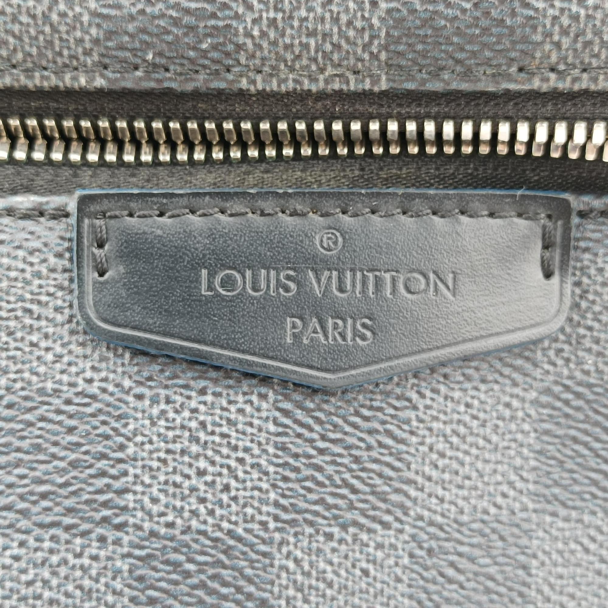 Vintage Louis Vuitton Rainbow Logo Josh Noir×multicolor Damier Graphite N40268 backpack/rucksack | stylenewstar