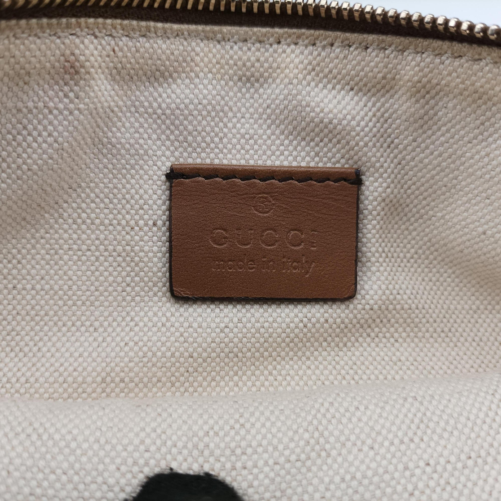 Secondhand Gucci GG Craft Brown canvas×leather 247209 shoulderbag | stylenewstar
