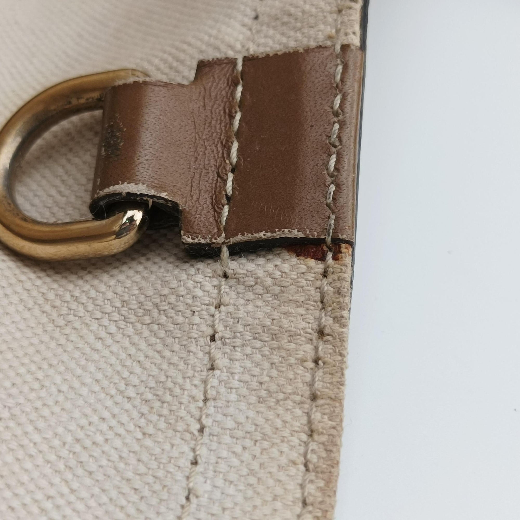Secondhand Gucci GG Craft Brown canvas×leather 247209 shoulderbag | stylenewstar
