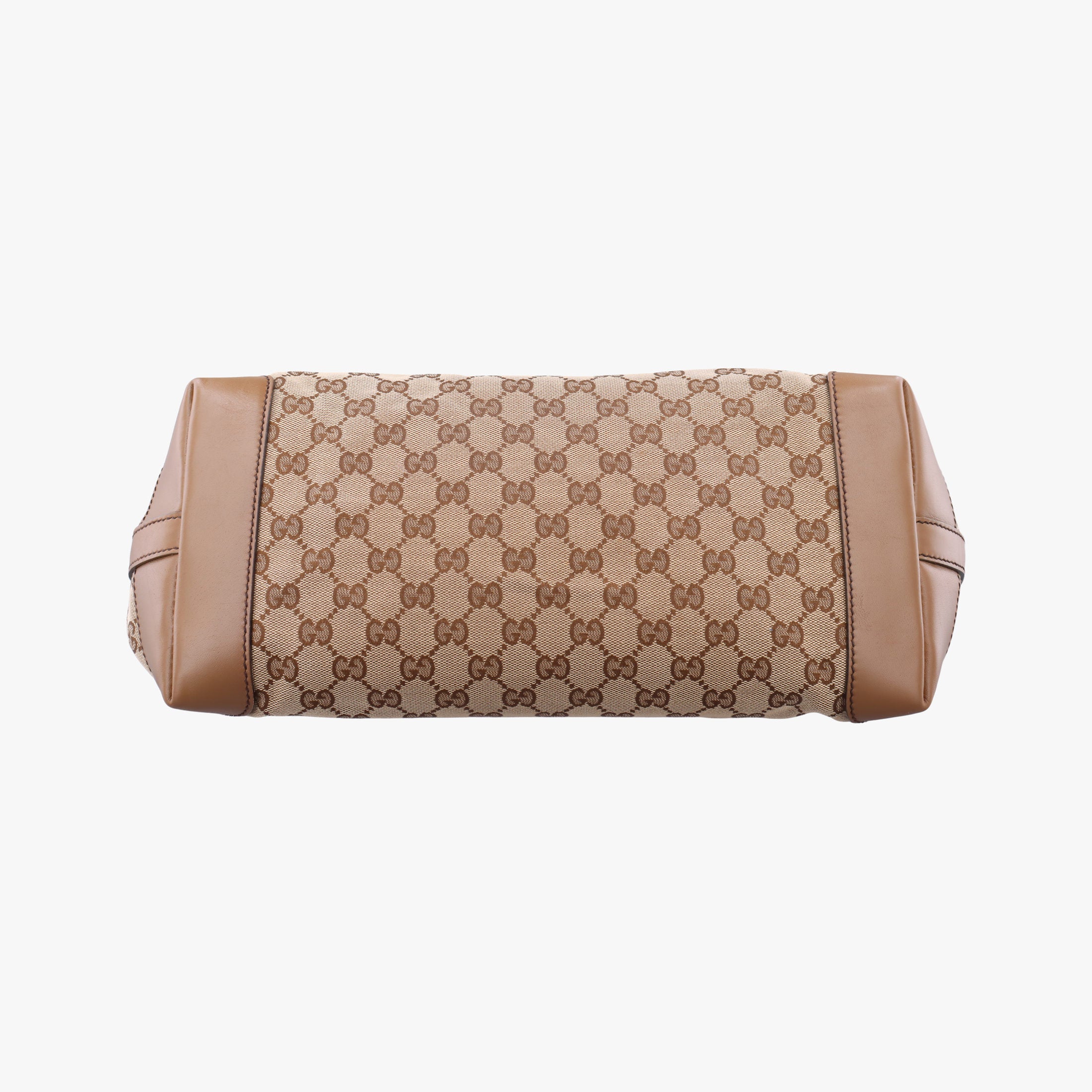 Secondhand Gucci GG Craft Brown canvas×leather 247209 shoulderbag | stylenewstar