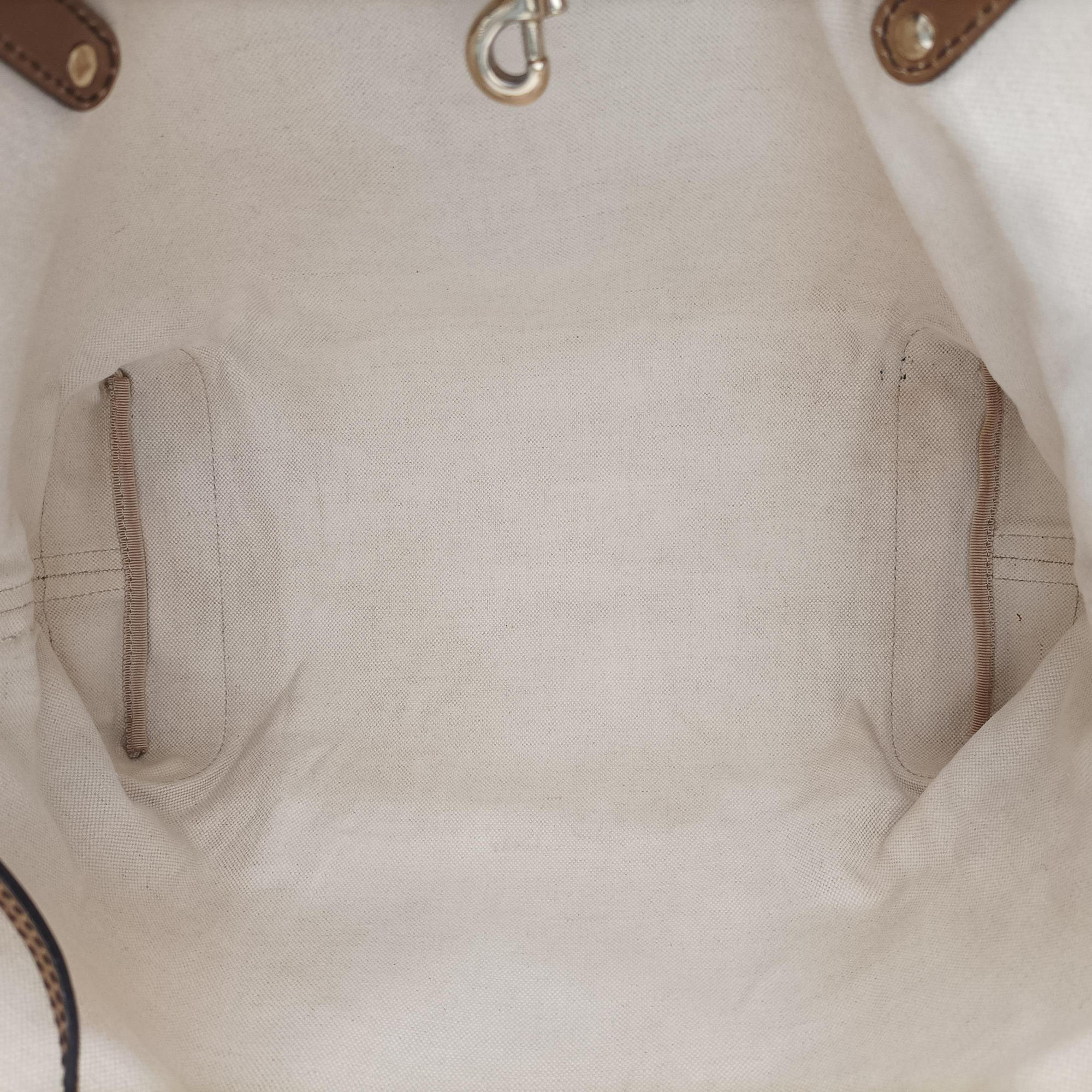 Secondhand Gucci GG Craft Brown canvas×leather 247209 shoulderbag | stylenewstar