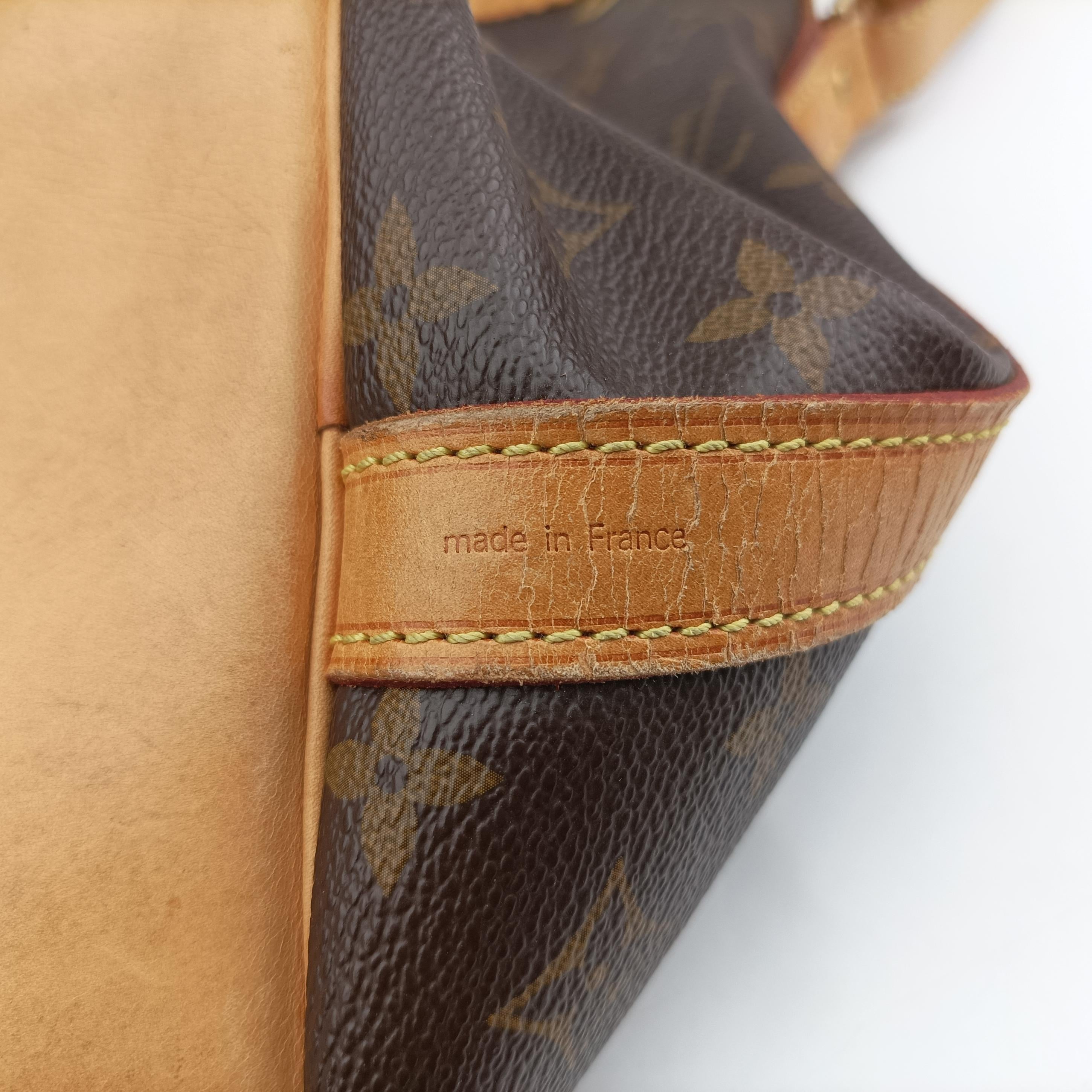Vintage Louis Vuitton Petit Noe Brown Monogram Canvas M42226 shoulderbag | stylenewstar