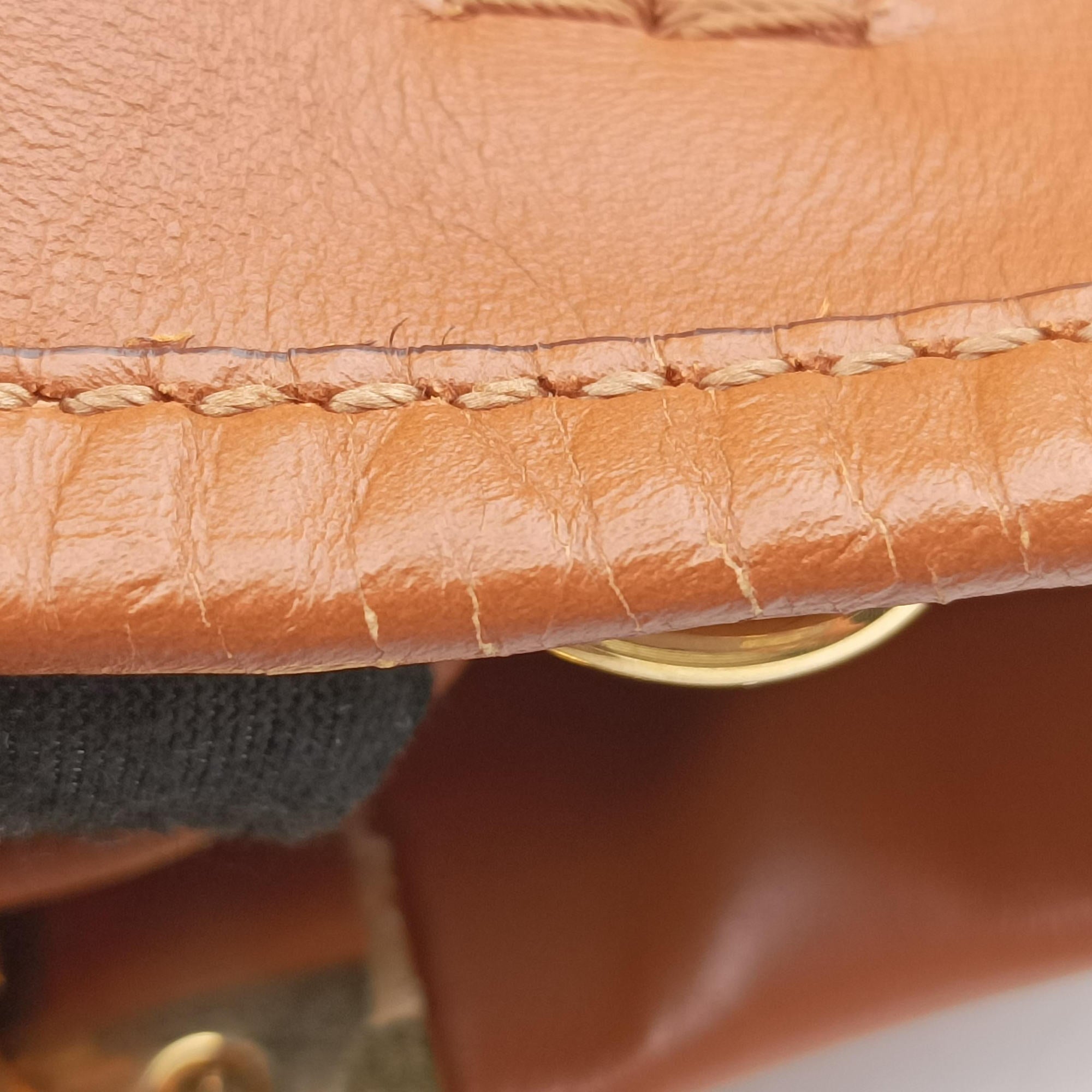 Pre-owned Fendi Sunshine Brown Leather 8BH372 shoulderbag | stylenewstar