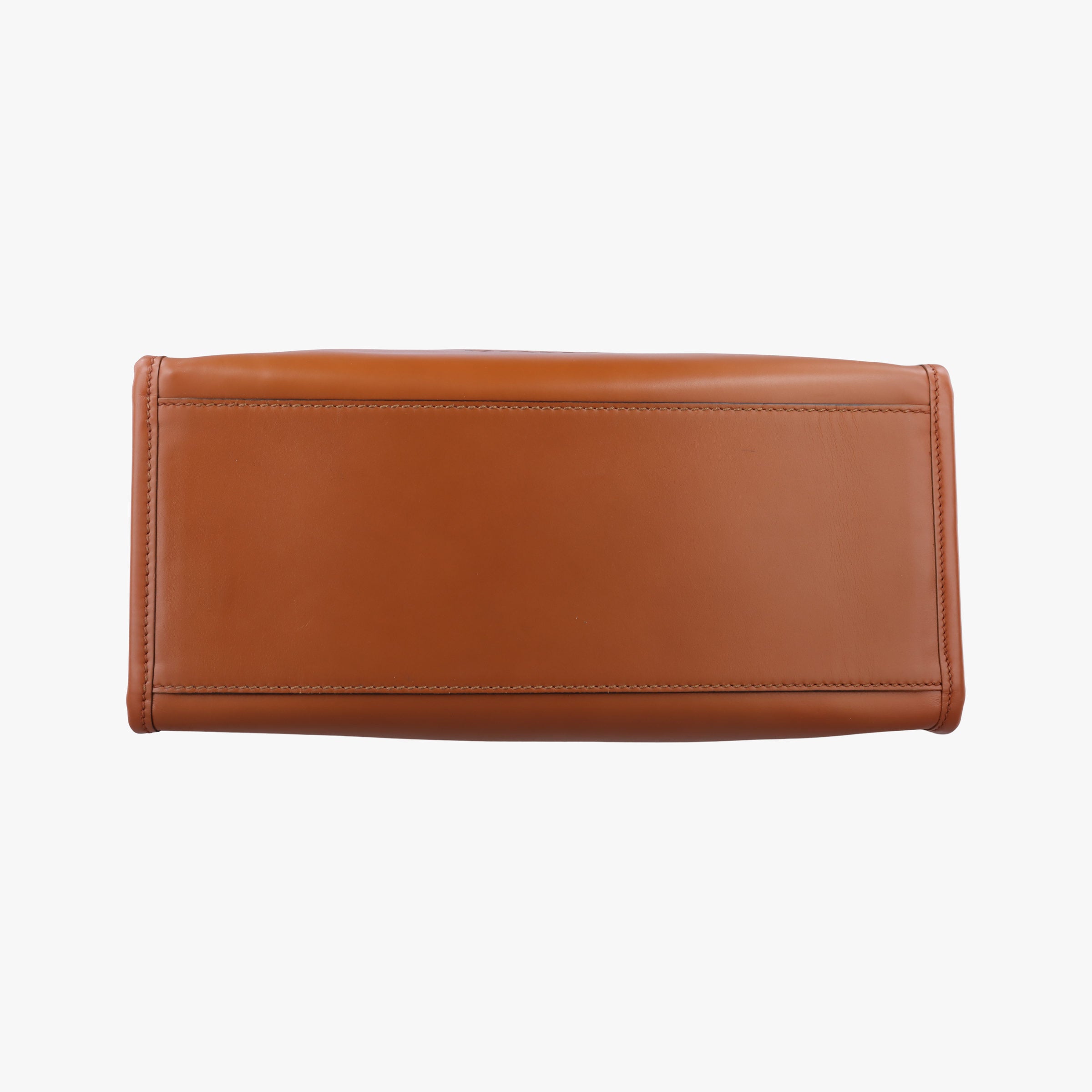 Pre-owned Fendi Sunshine Brown Leather 8BH372 shoulderbag | stylenewstar