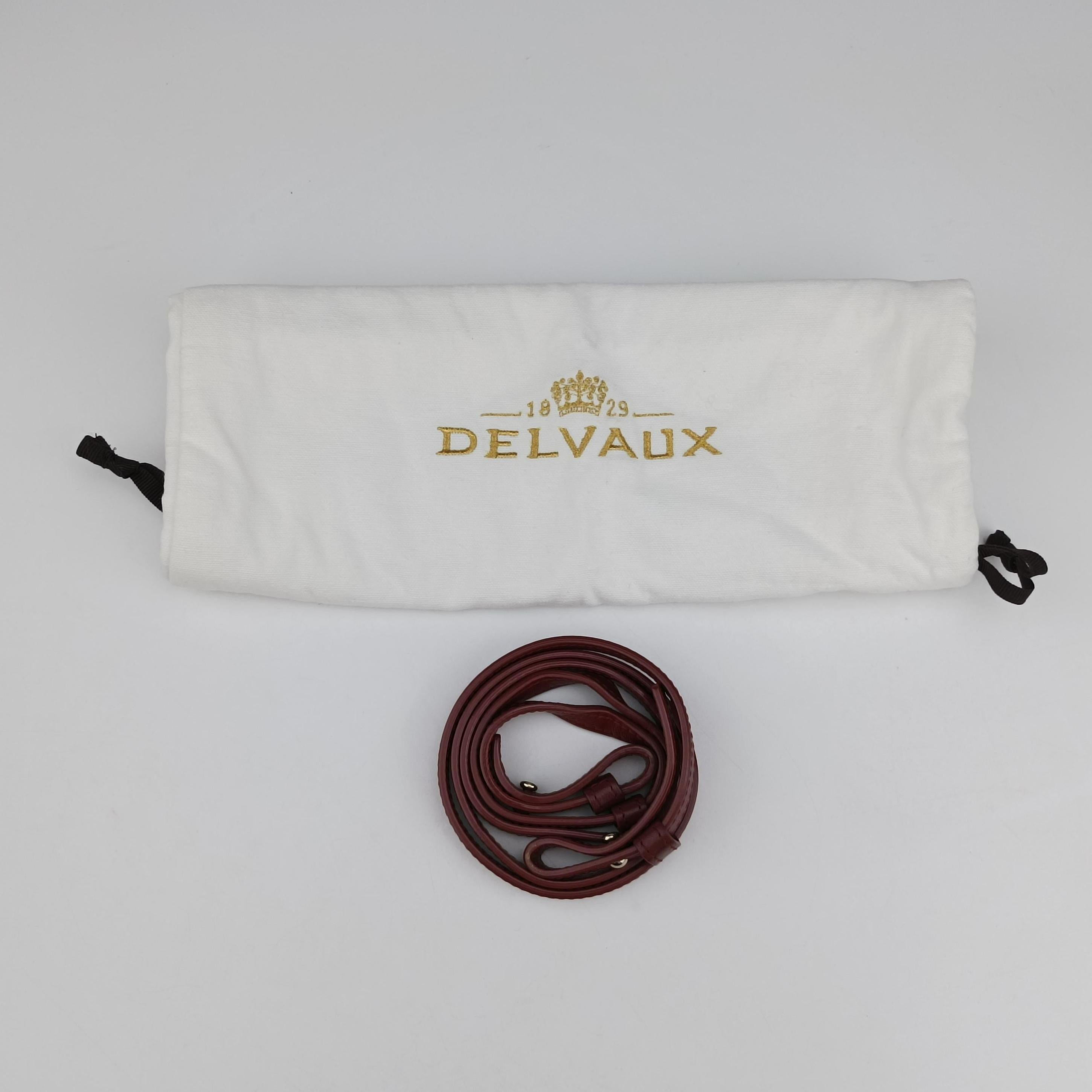 Pre-owned Delvaux Tampete Red Leather  shoulderbag | stylenewstar