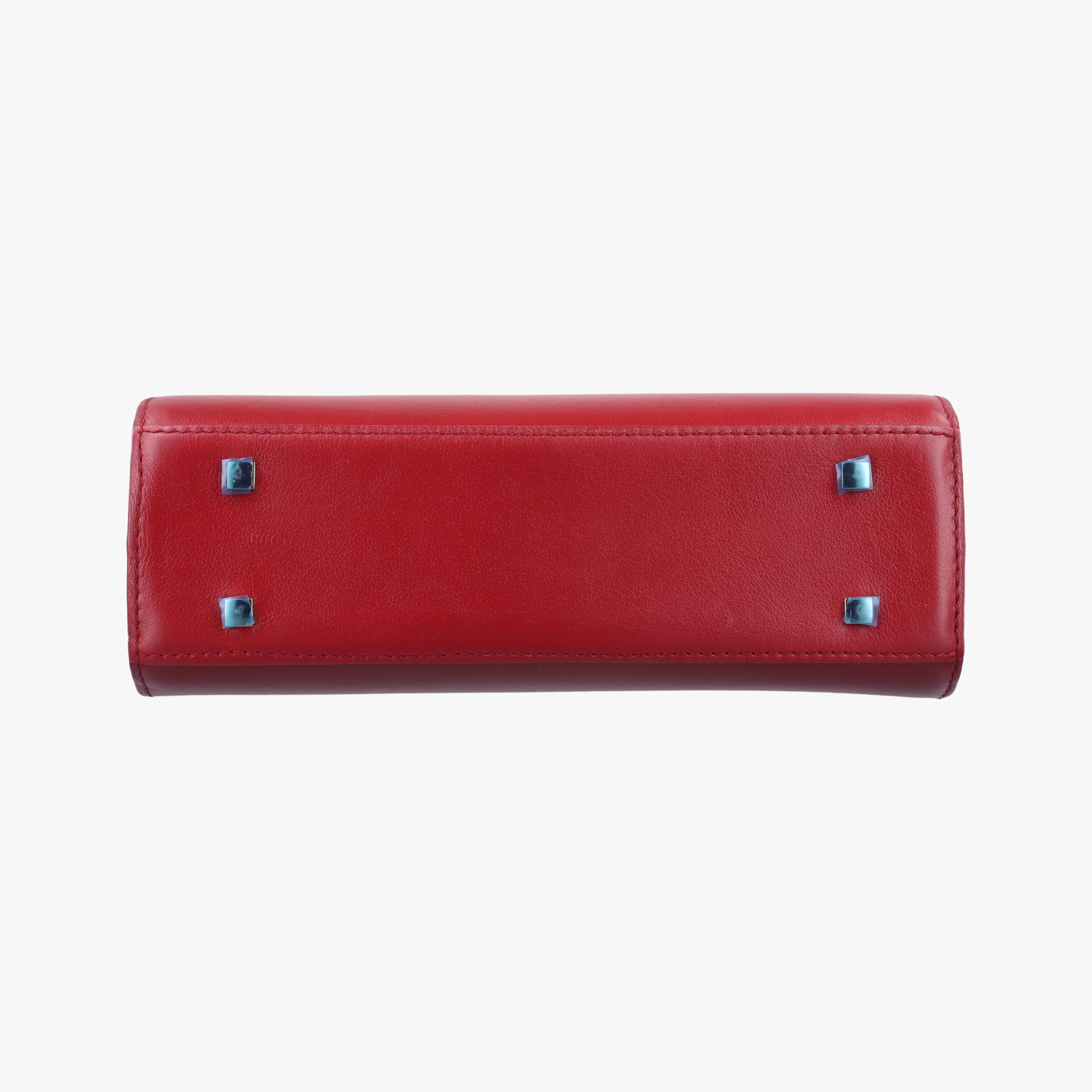 Pre-owned Delvaux Tampete Red Leather  shoulderbag | stylenewstar