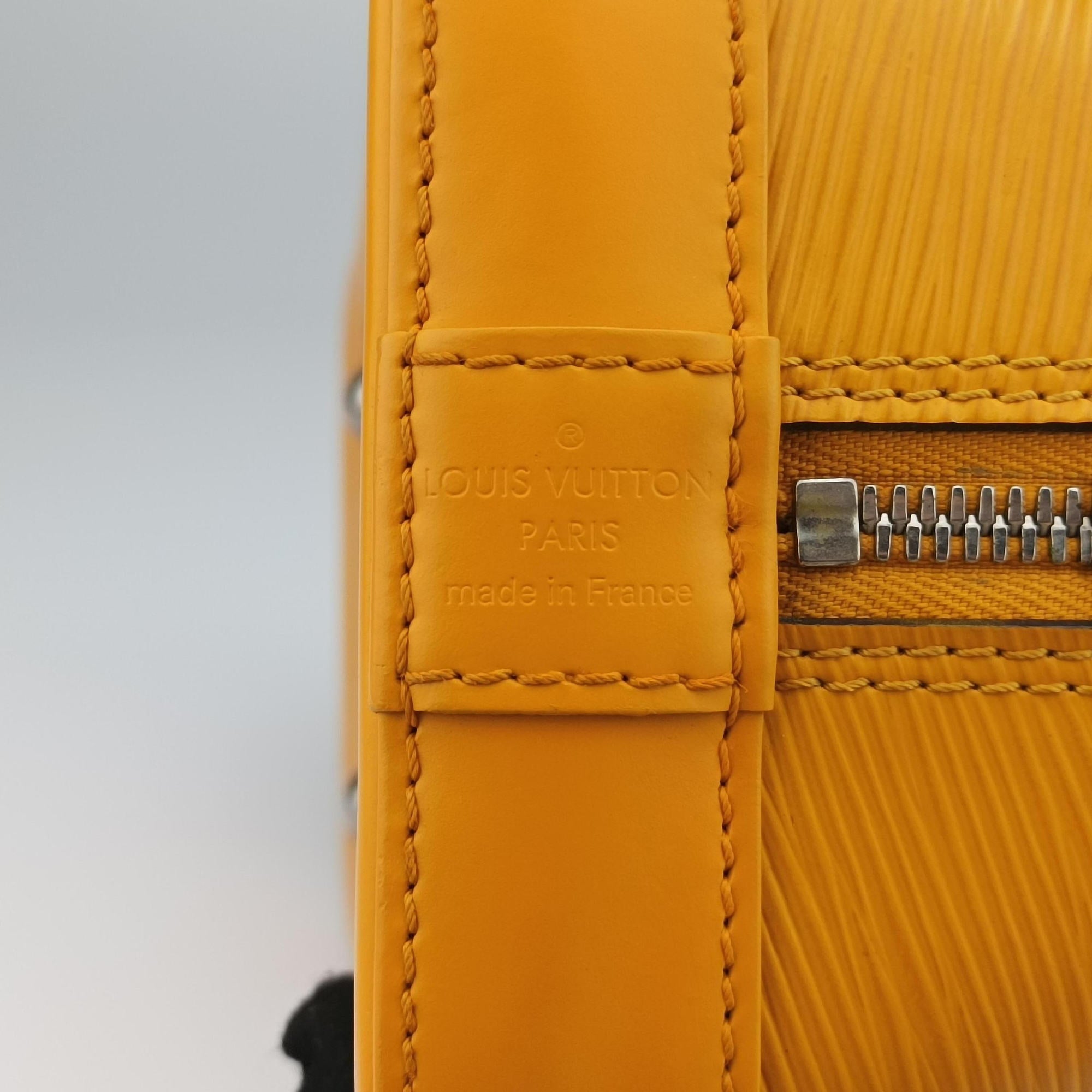 Pre-owned Louis Vuitton Alma PM MIMOSA EPI M40951 handbag | stylenewstar