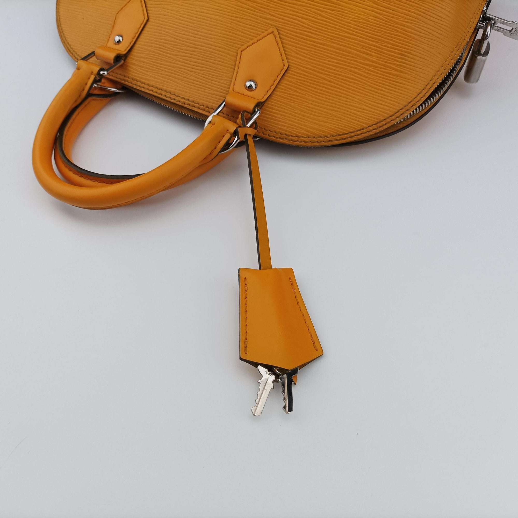 Pre-owned Louis Vuitton Alma PM MIMOSA EPI M40951 handbag | stylenewstar