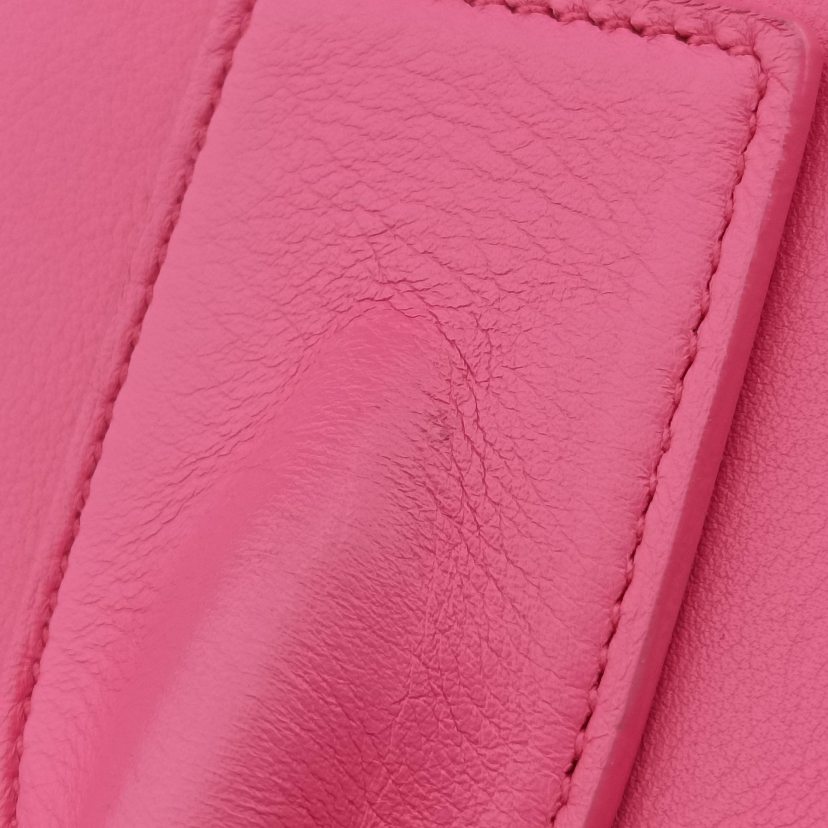 Vintage Yves Saint Laurent SAC DE JOUR Pink Leather 355153 shoulderbag | stylenewstar