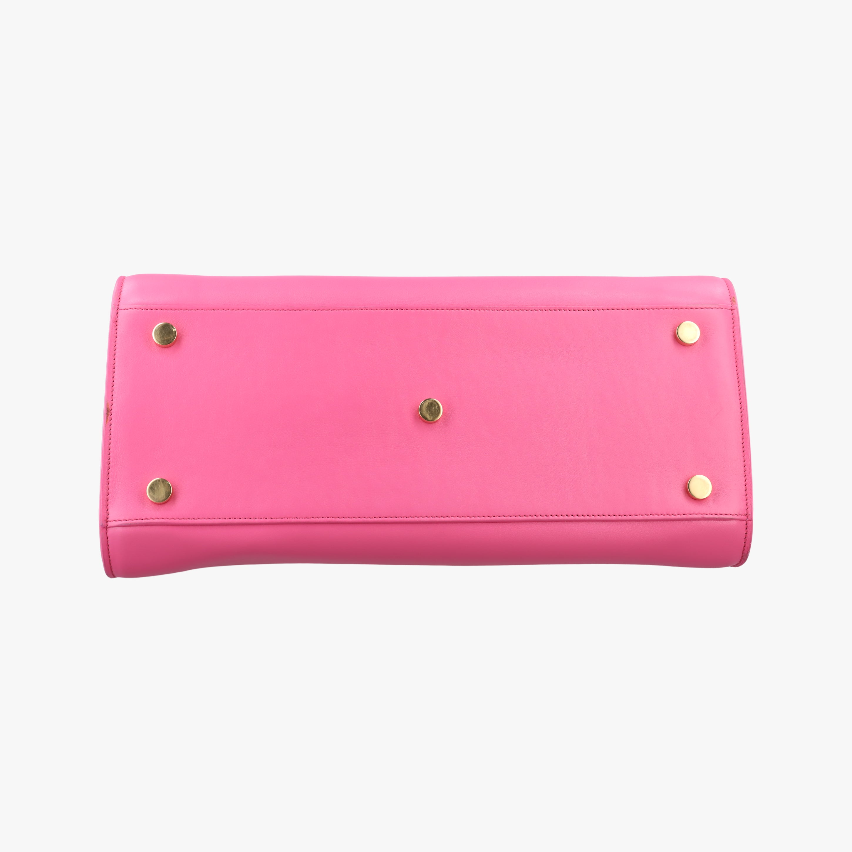 Vintage Yves Saint Laurent SAC DE JOUR Pink Leather 355153 shoulderbag | stylenewstar