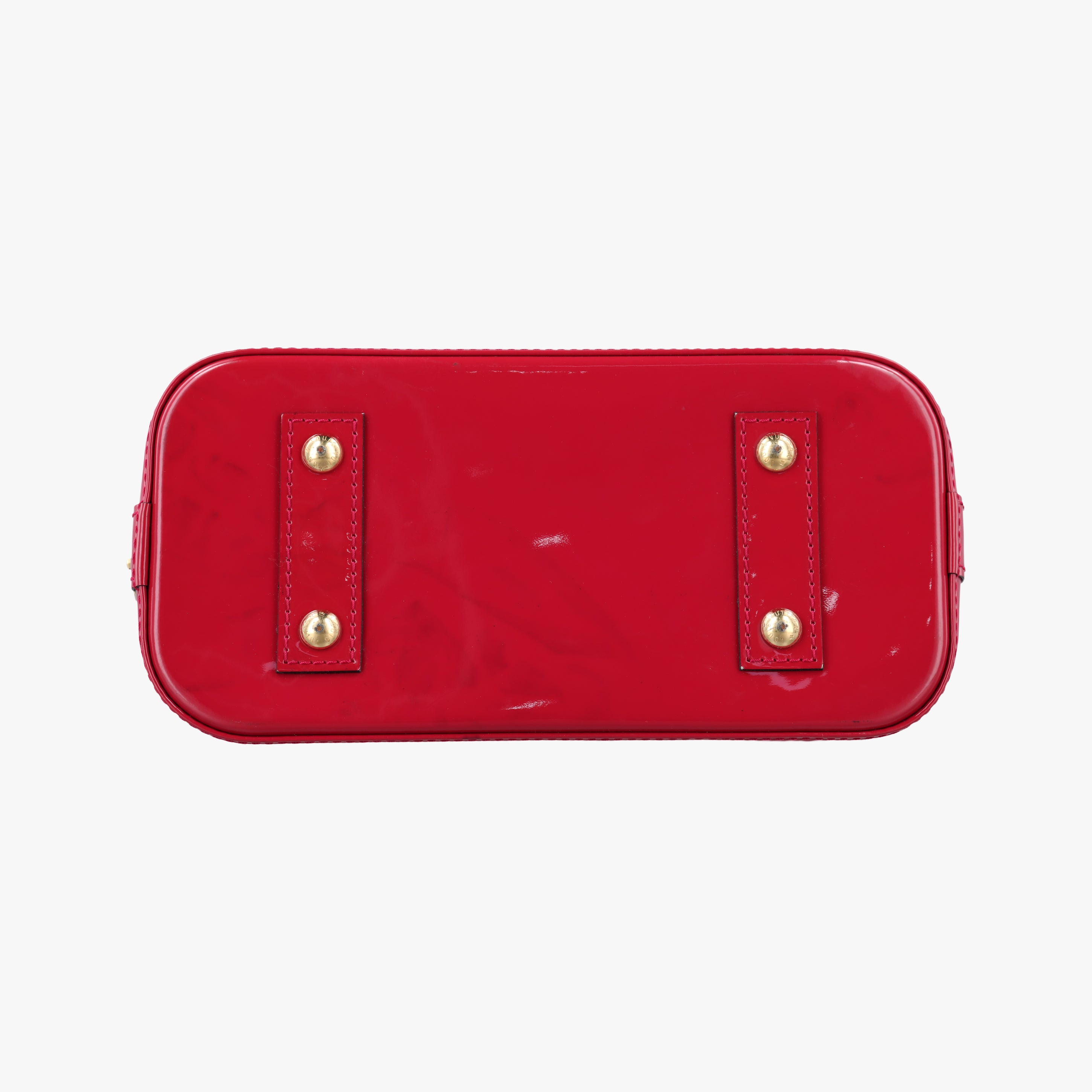 Secondhand Louis Vuitton Alma BB CERISE Vernis M90174 shoulderbag | stylenewstar
