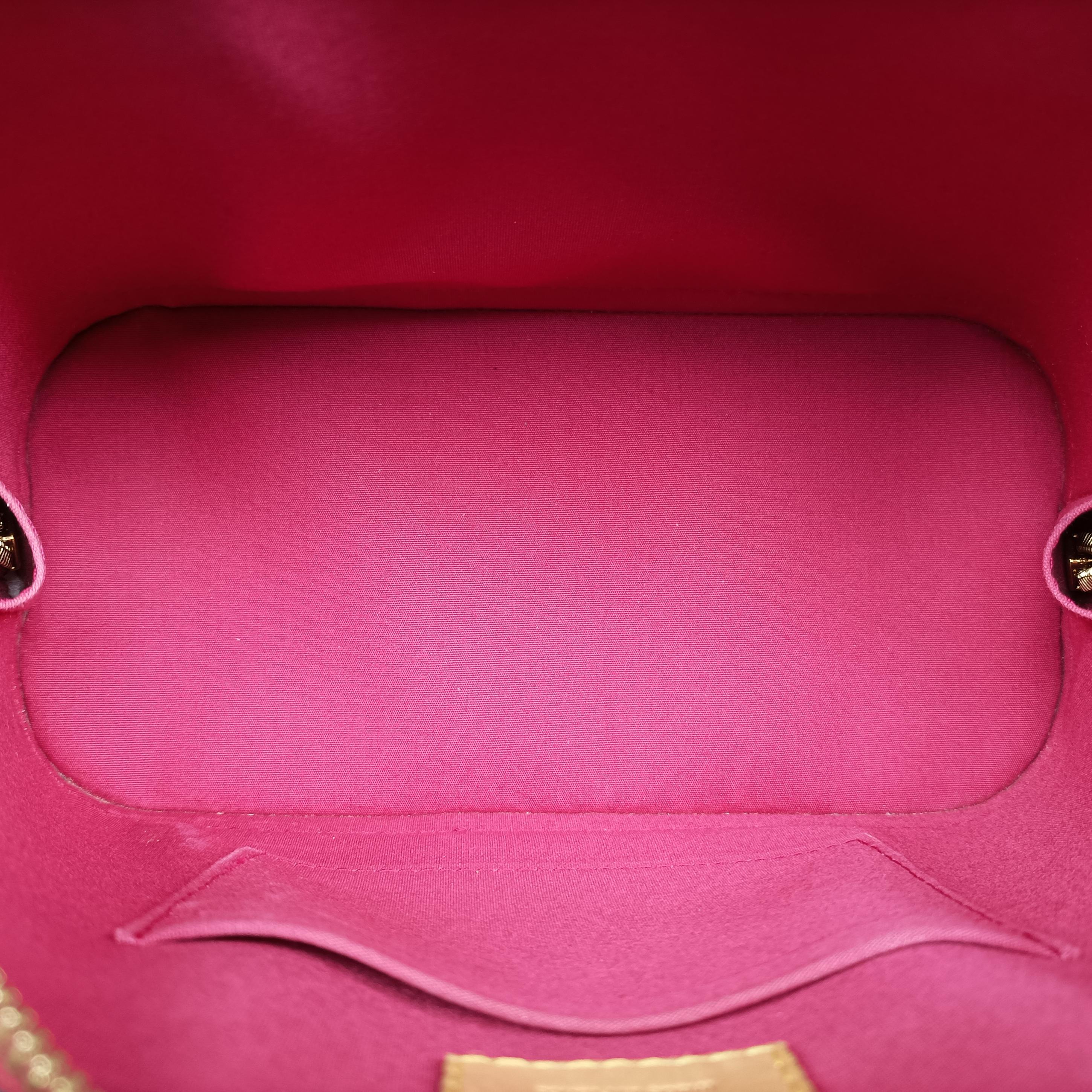 Secondhand Louis Vuitton Alma BB CERISE Vernis M90174 shoulderbag | stylenewstar