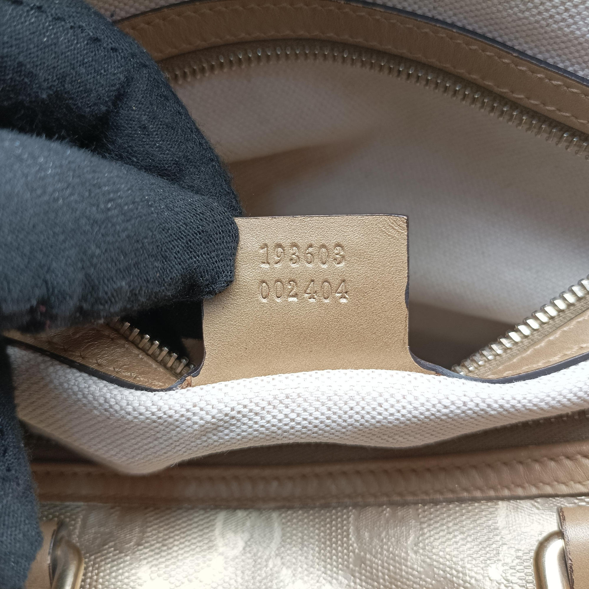 Pre-owned Gucci GG plus Spring Joy GG Supreme Golden PVC coated canvas 193603 handbag | stylenewstar
