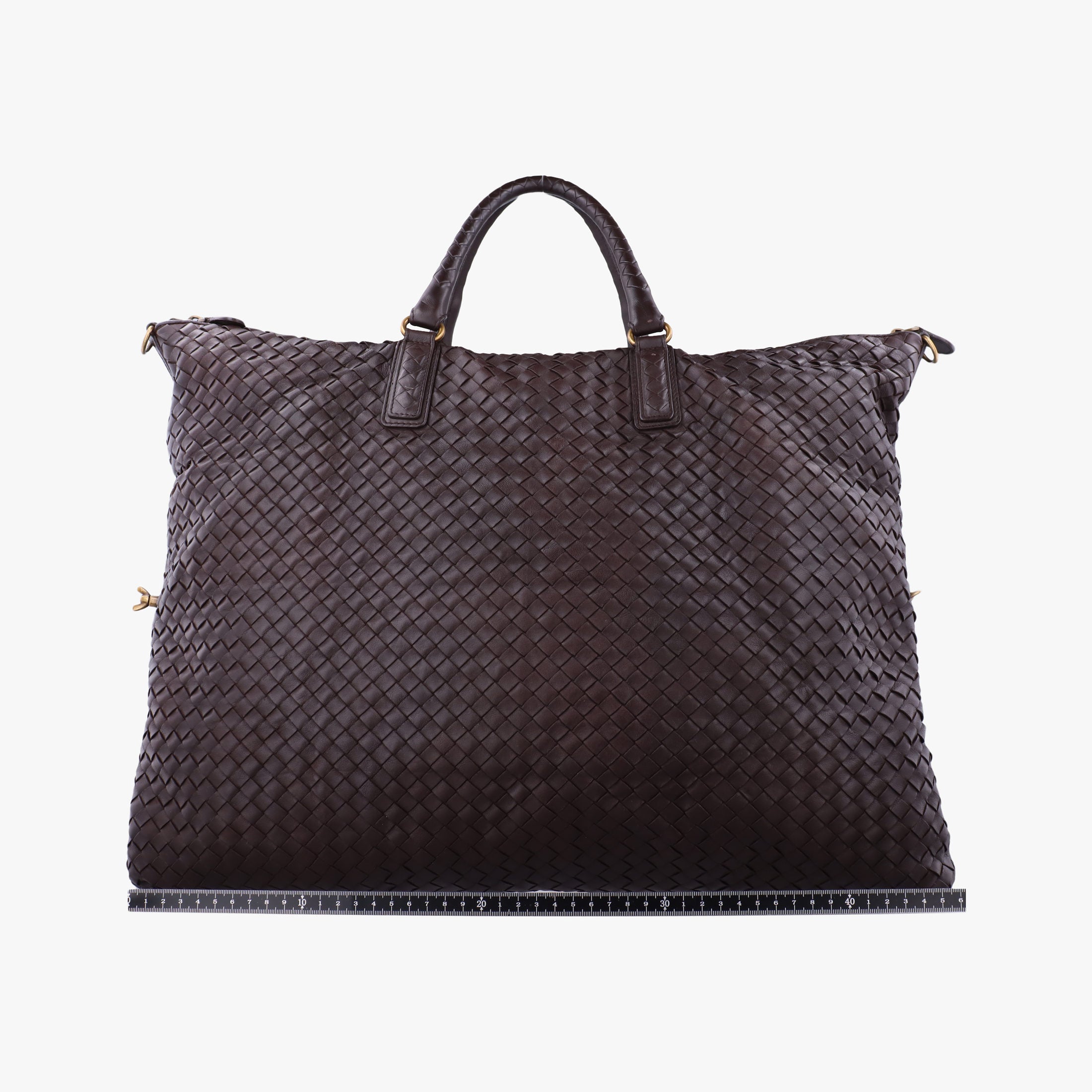 Secondhand Bottega Veneta Intrecciato Brown lambskin  handbag | stylenewstar