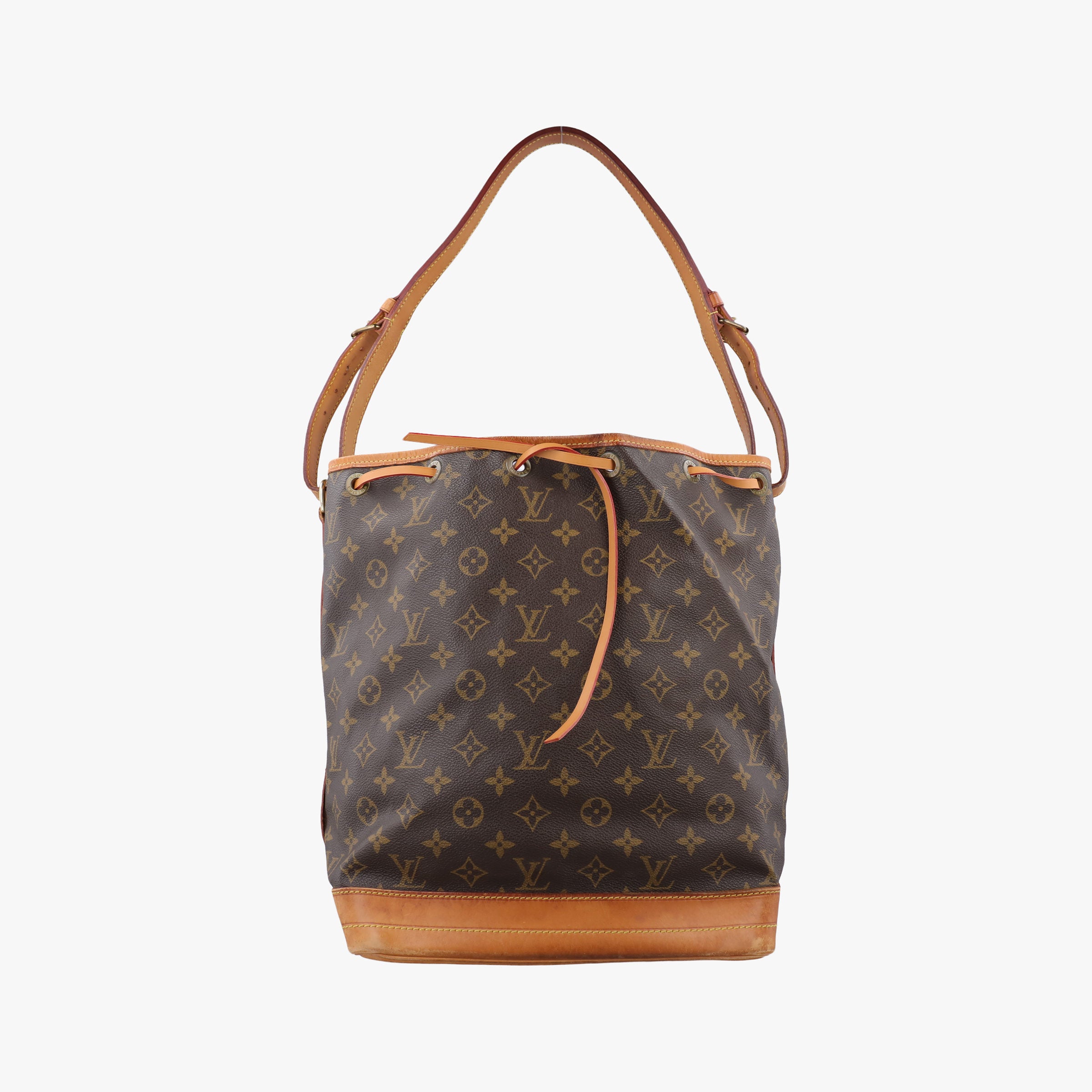 Pre-owned Louis Vuitton Noe Brown Monogram Canvas M42224 shoulderbag | stylenewstar