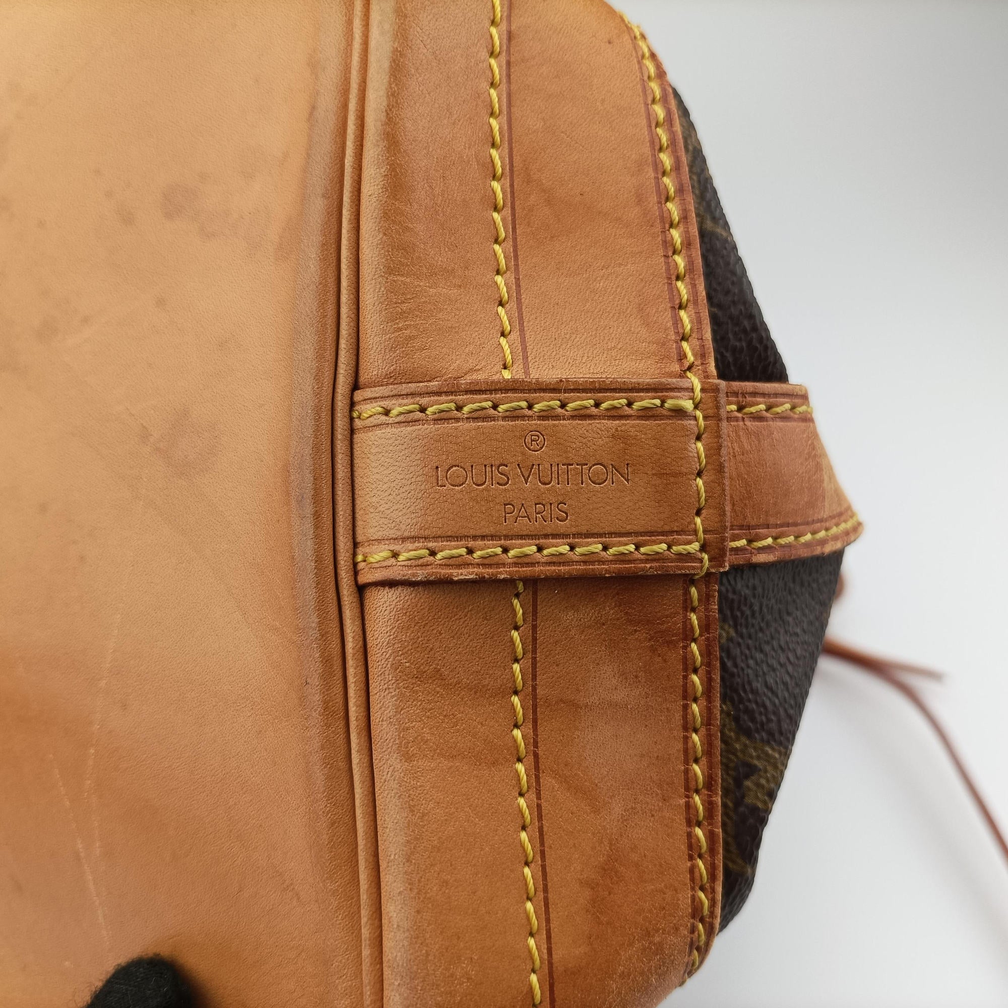 Pre-owned Louis Vuitton Noe Brown Monogram Canvas M42224 shoulderbag | stylenewstar