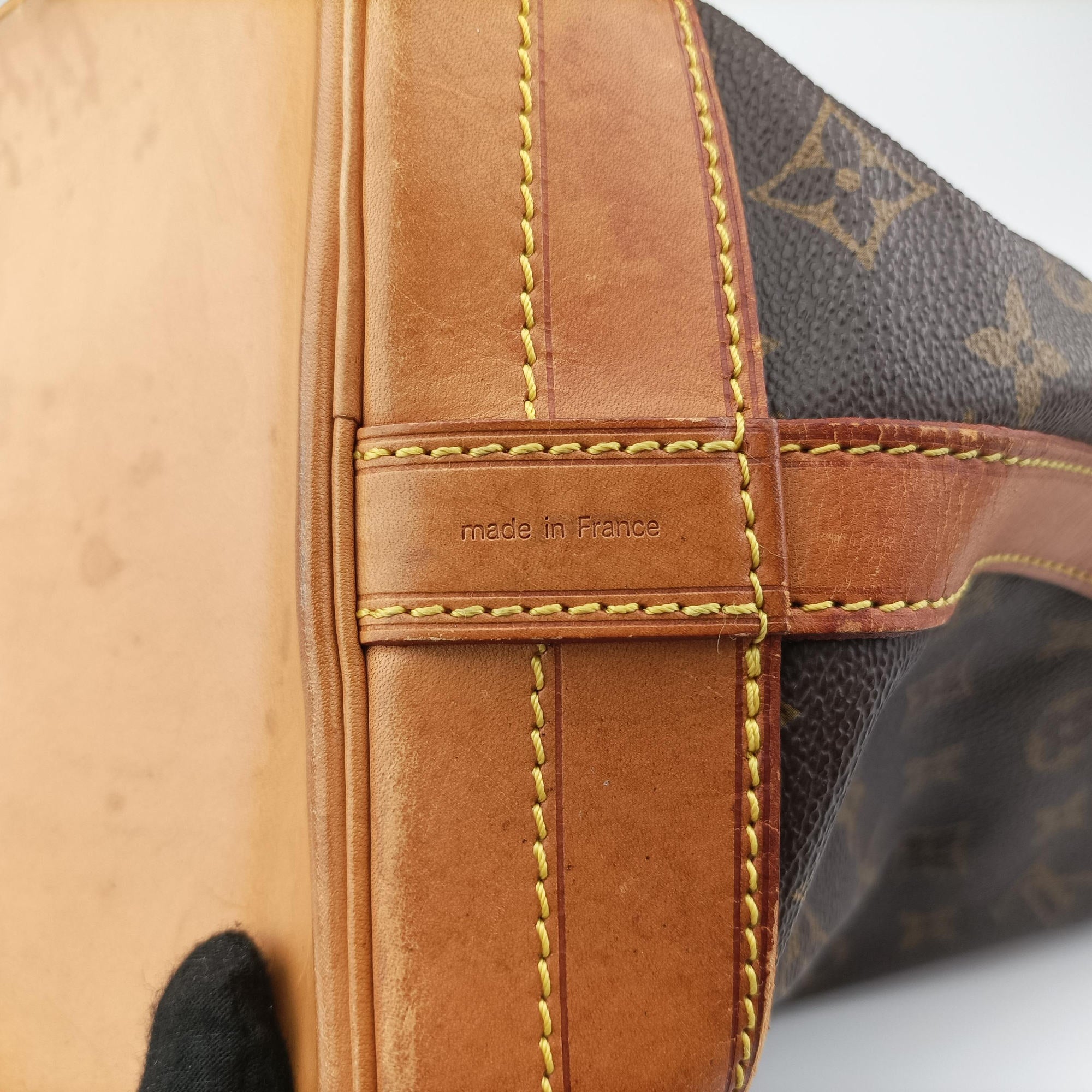 Pre-owned Louis Vuitton Noe Brown Monogram Canvas M42224 shoulderbag | stylenewstar