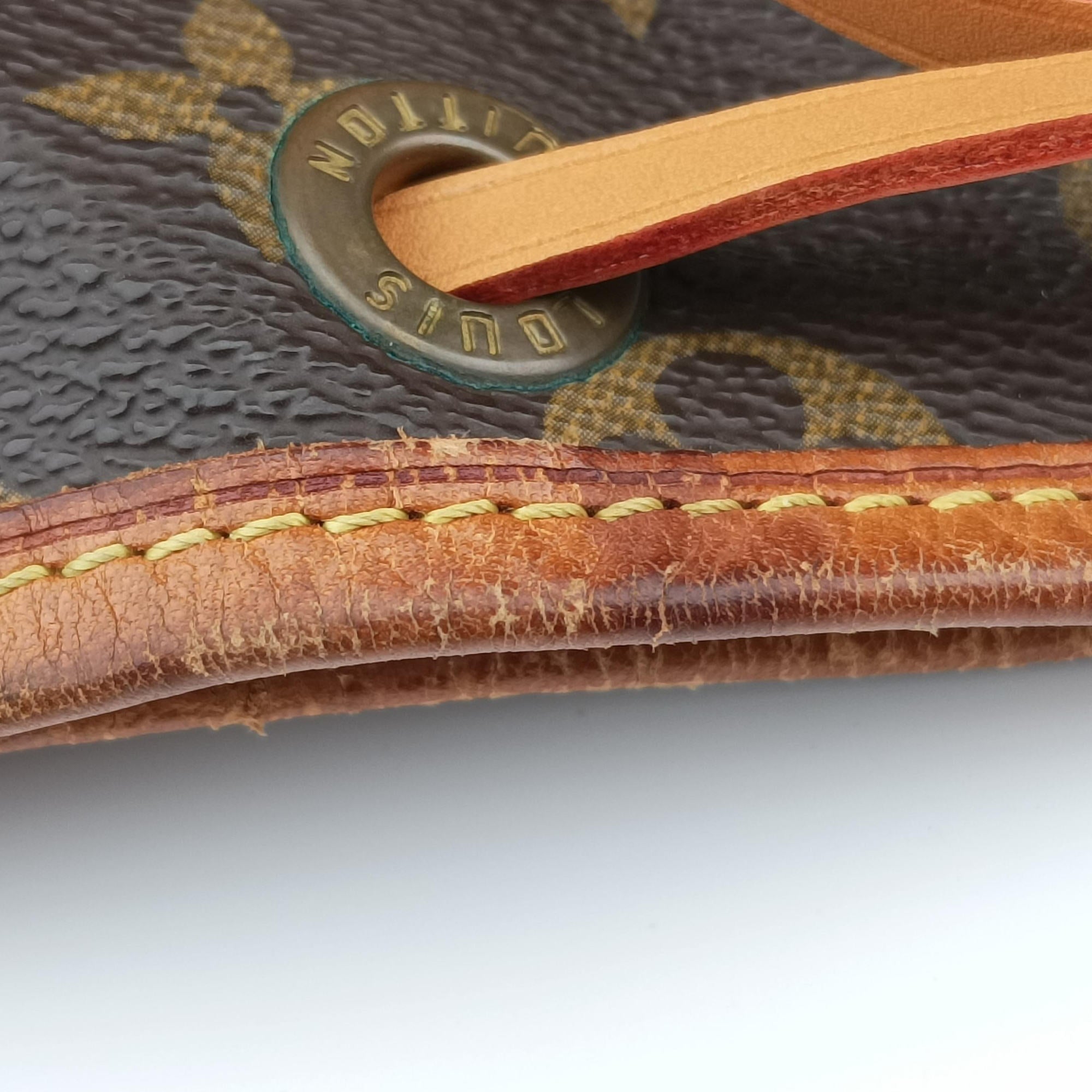 Pre-owned Louis Vuitton Noe Brown Monogram Canvas M42224 shoulderbag | stylenewstar