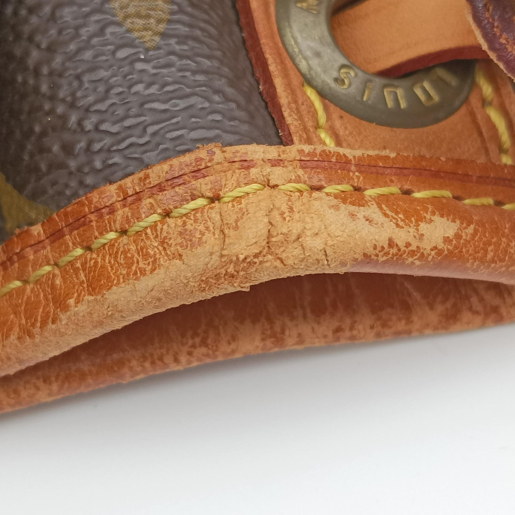 Pre-owned Louis Vuitton Noe Brown Monogram Canvas M42224 shoulderbag | stylenewstar