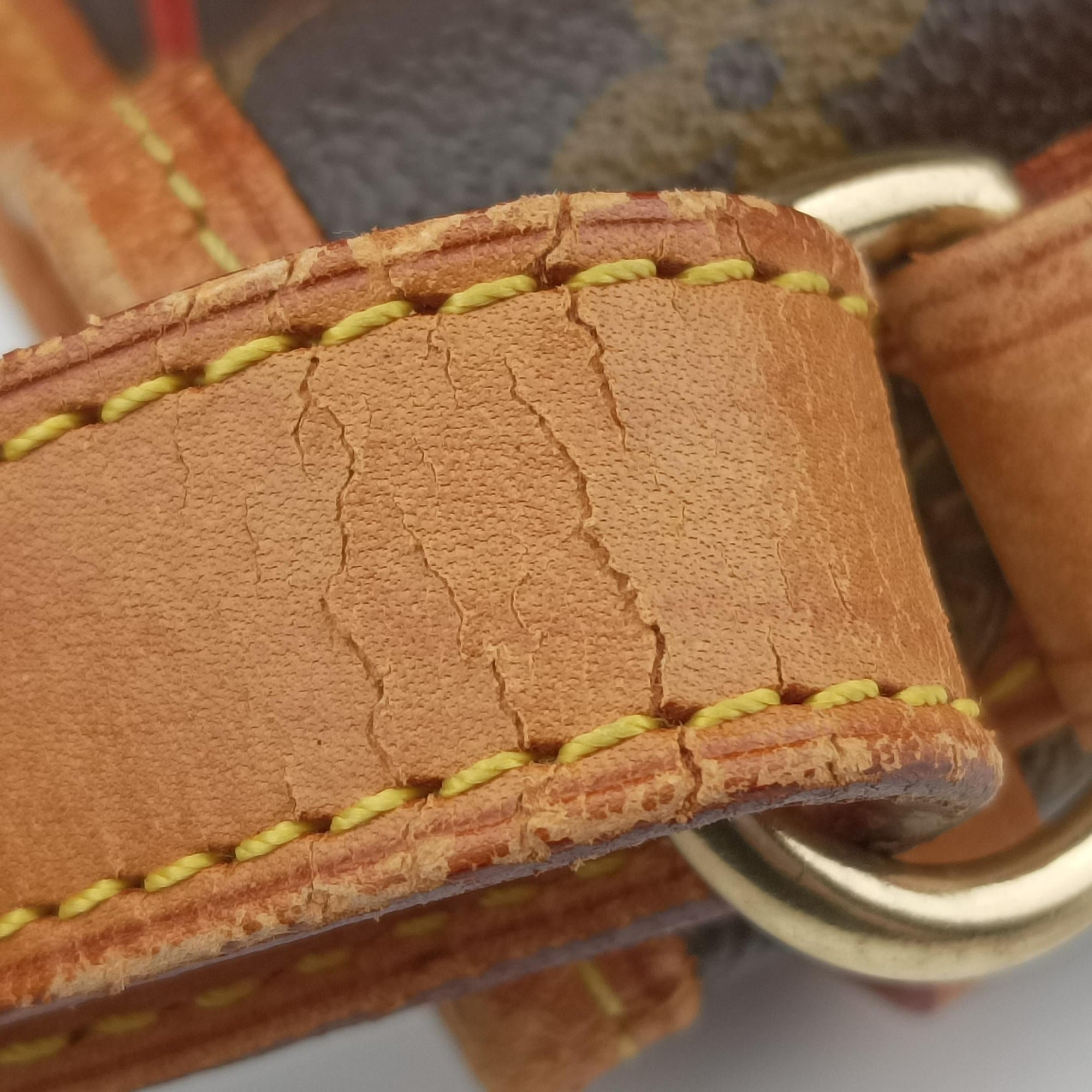 Pre-owned Louis Vuitton Noe Brown Monogram Canvas M42224 shoulderbag | stylenewstar