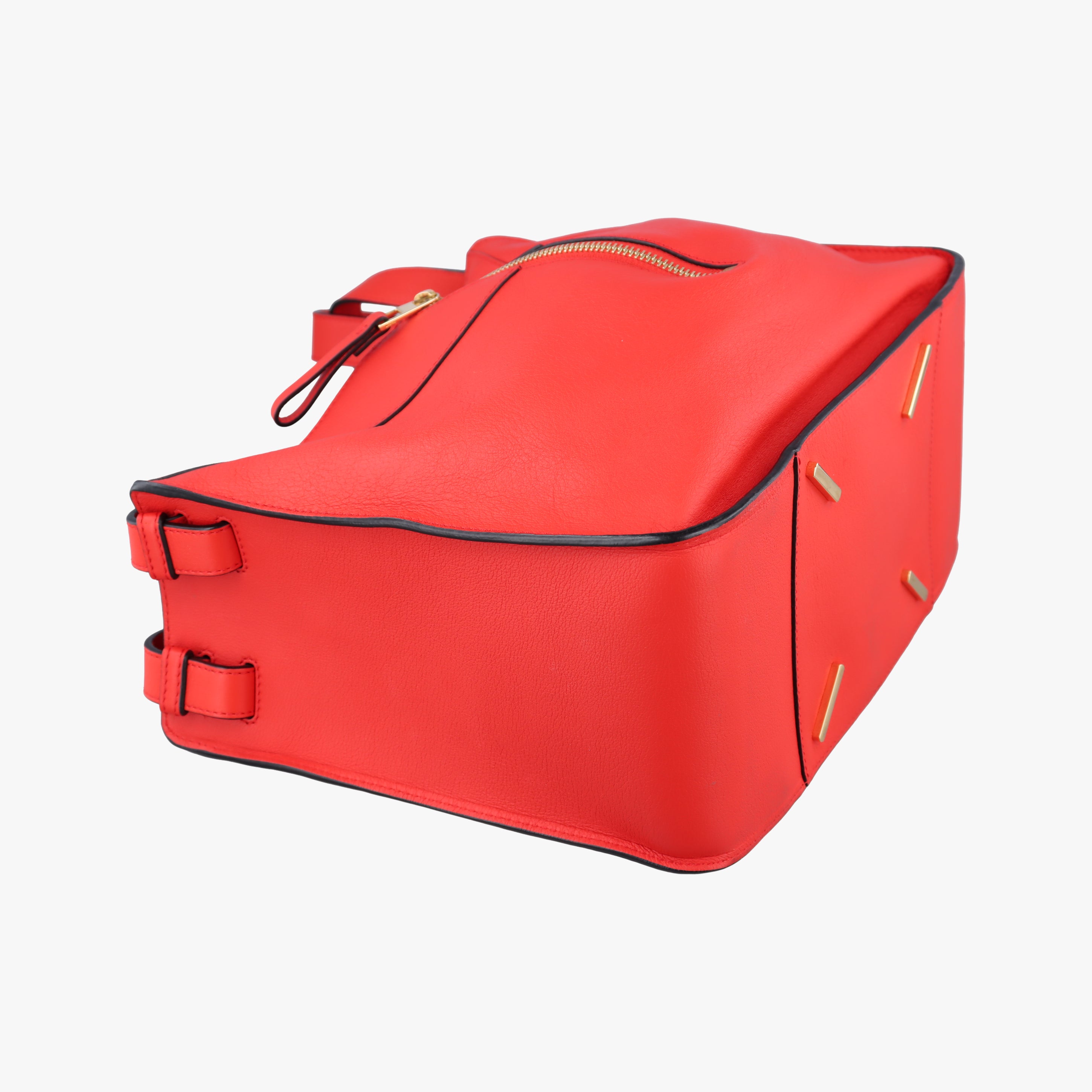 Pre-owned Loewe Hammock Red Leather  shoulderbag | stylenewstar