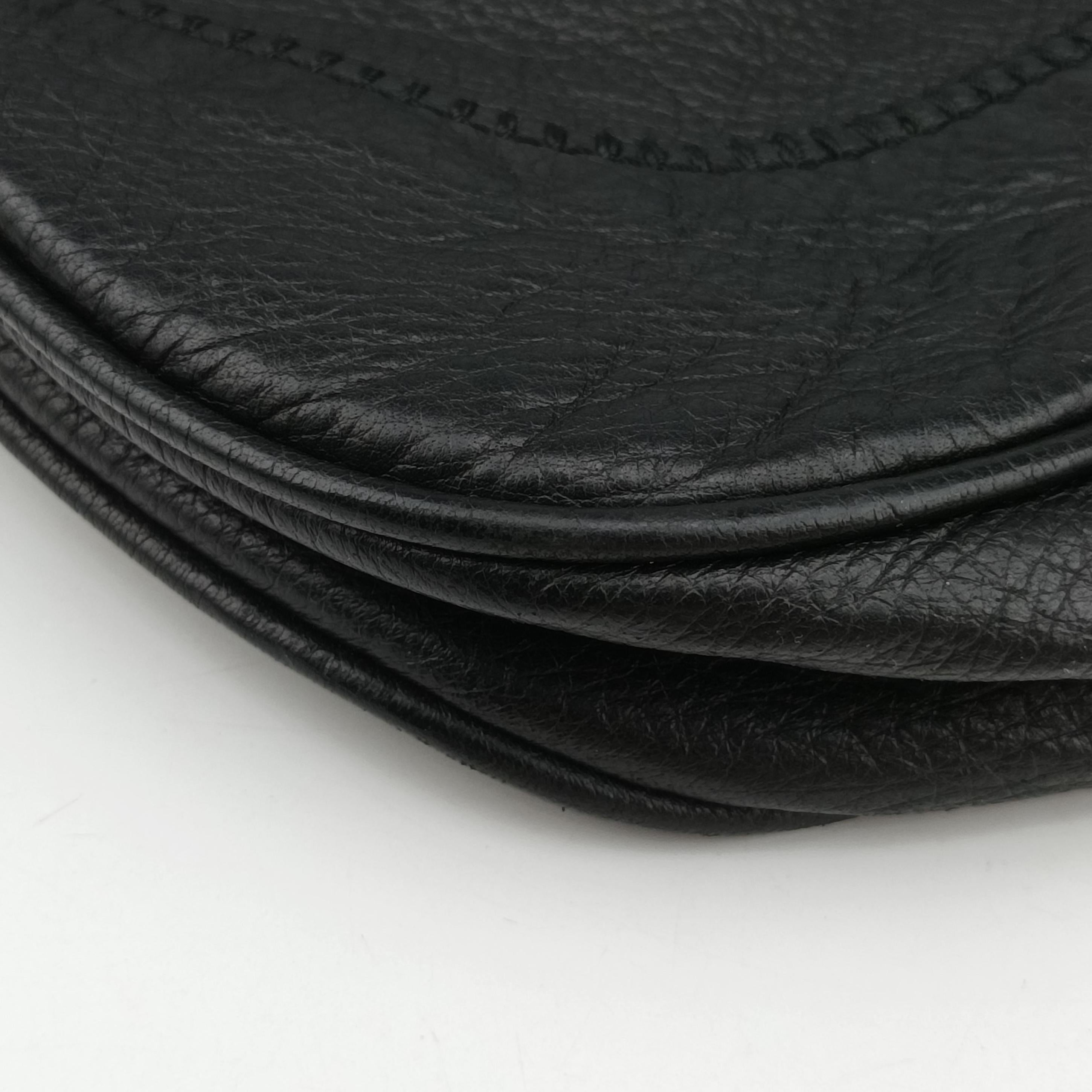 Vintage Gucci New Jackie Black Leather 223929 shoulderbag | stylenewstar