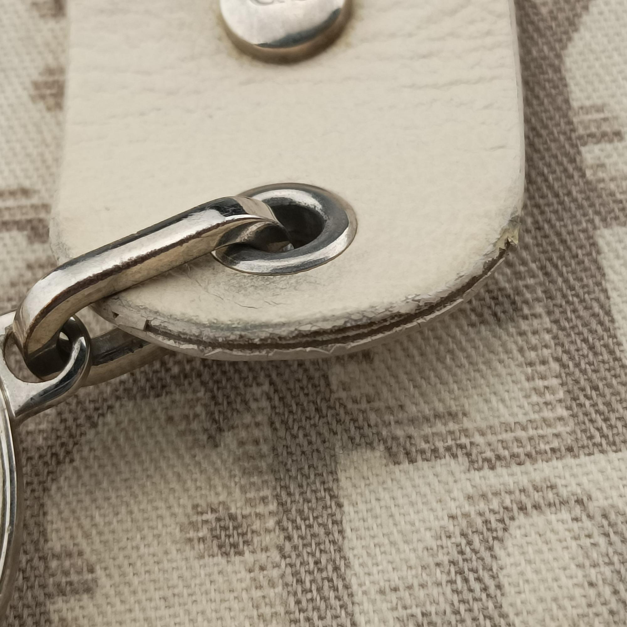 Pre-owned Christian Dior Oblique Floral Trotter White x Beige x Multicolor Canvas × Leather  handbag | stylenewstar