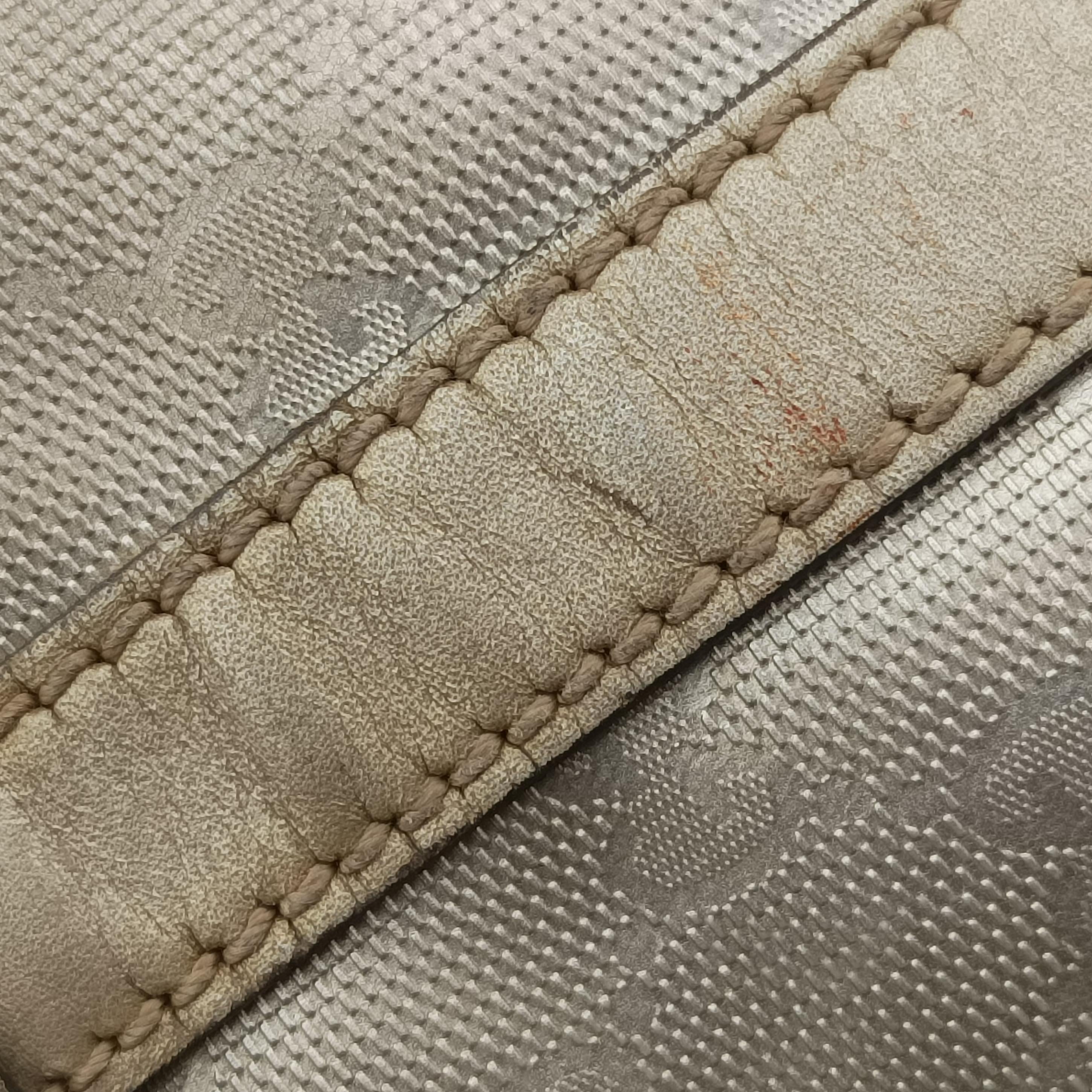 Secondhand Gucci Jackie Silver PVC coated canvas 203494 handbag | stylenewstar