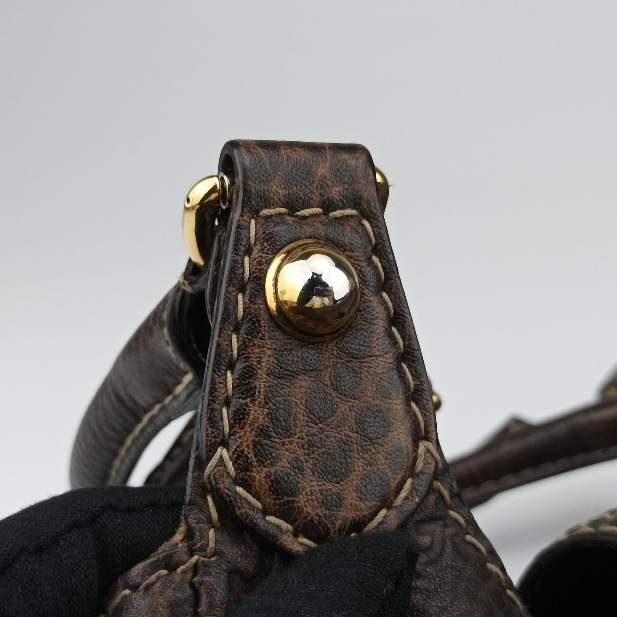 Pre-owned Gucci Guccissima New Pelham horsebit Brown Leather  shoulderbag | stylenewstar