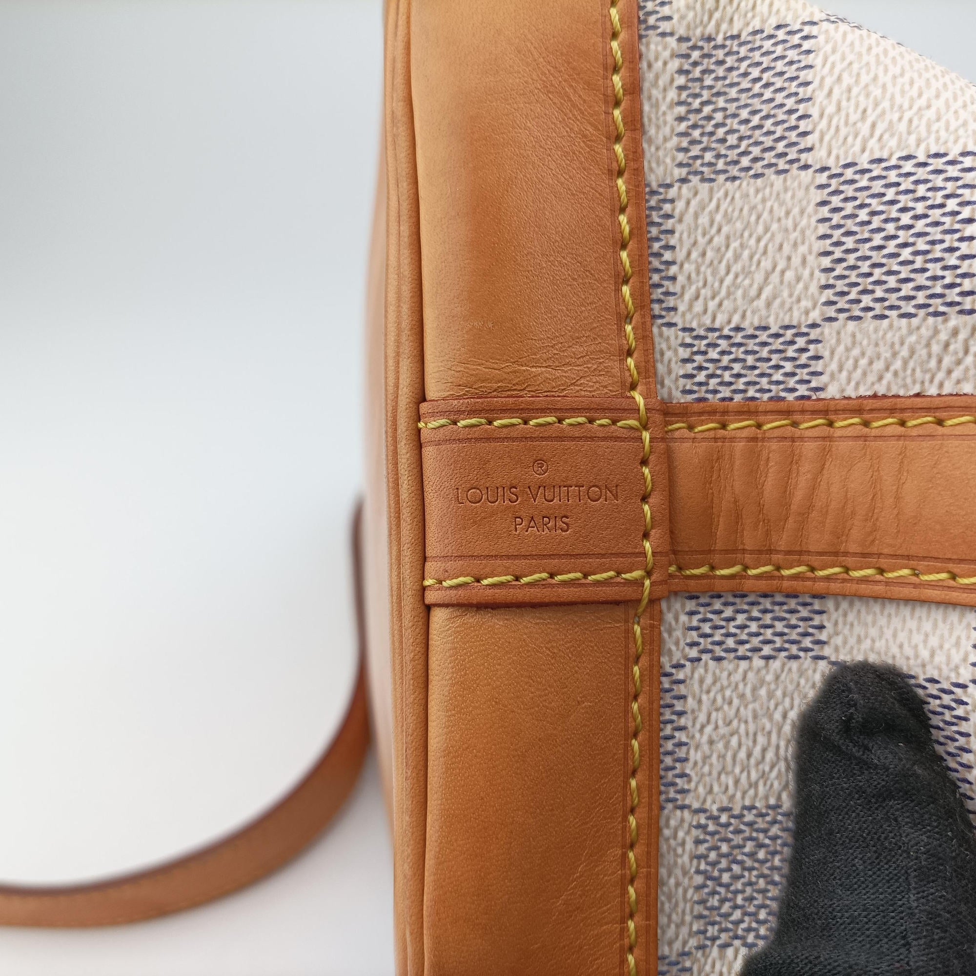 Pre-owned Louis Vuitton Noe BB AZUR Damier Canvas N41220 shoulderbag | stylenewstar