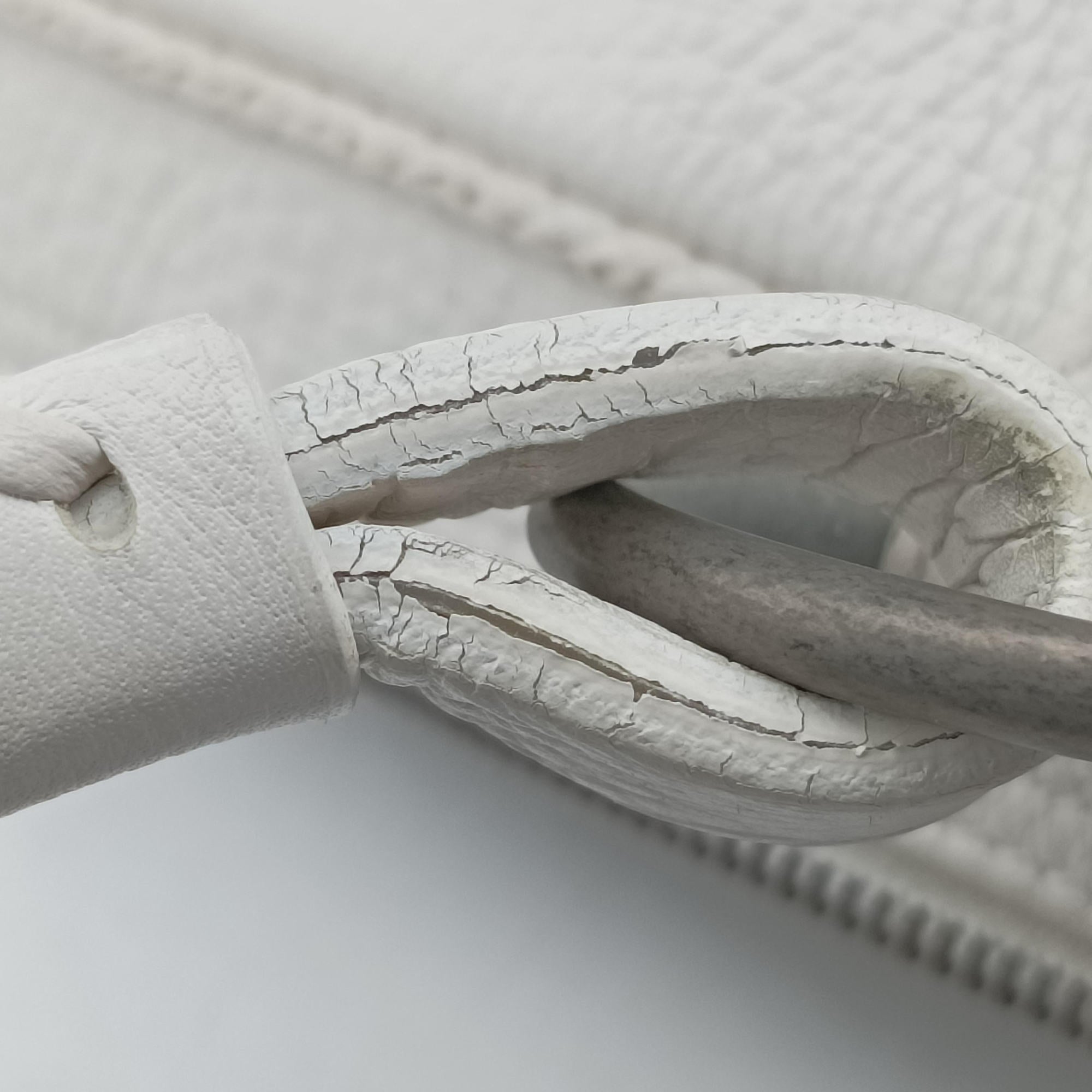 Vintage Christian Dior Gaucho White leather  handbag | stylenewstar