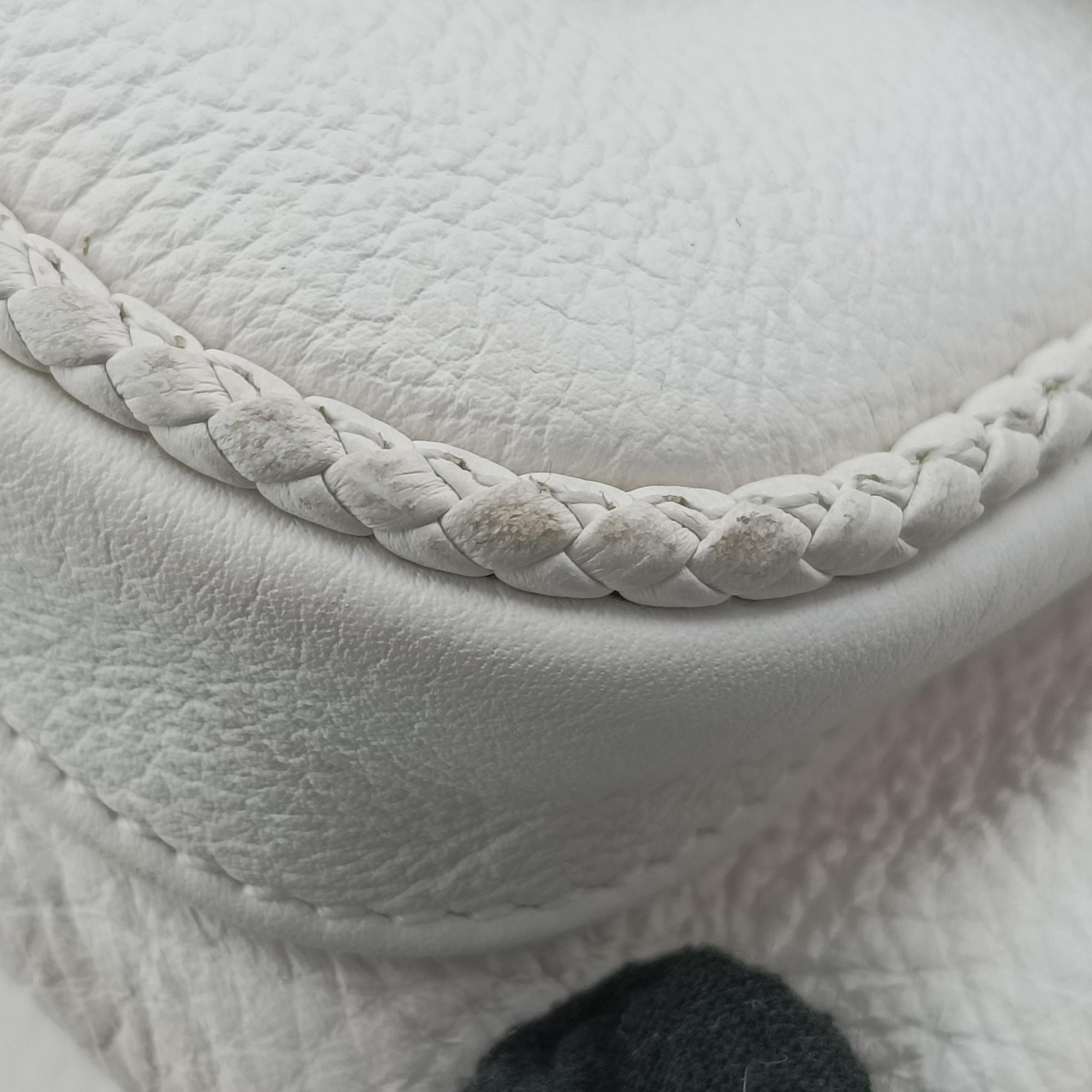 Vintage Christian Dior Gaucho White leather  handbag | stylenewstar