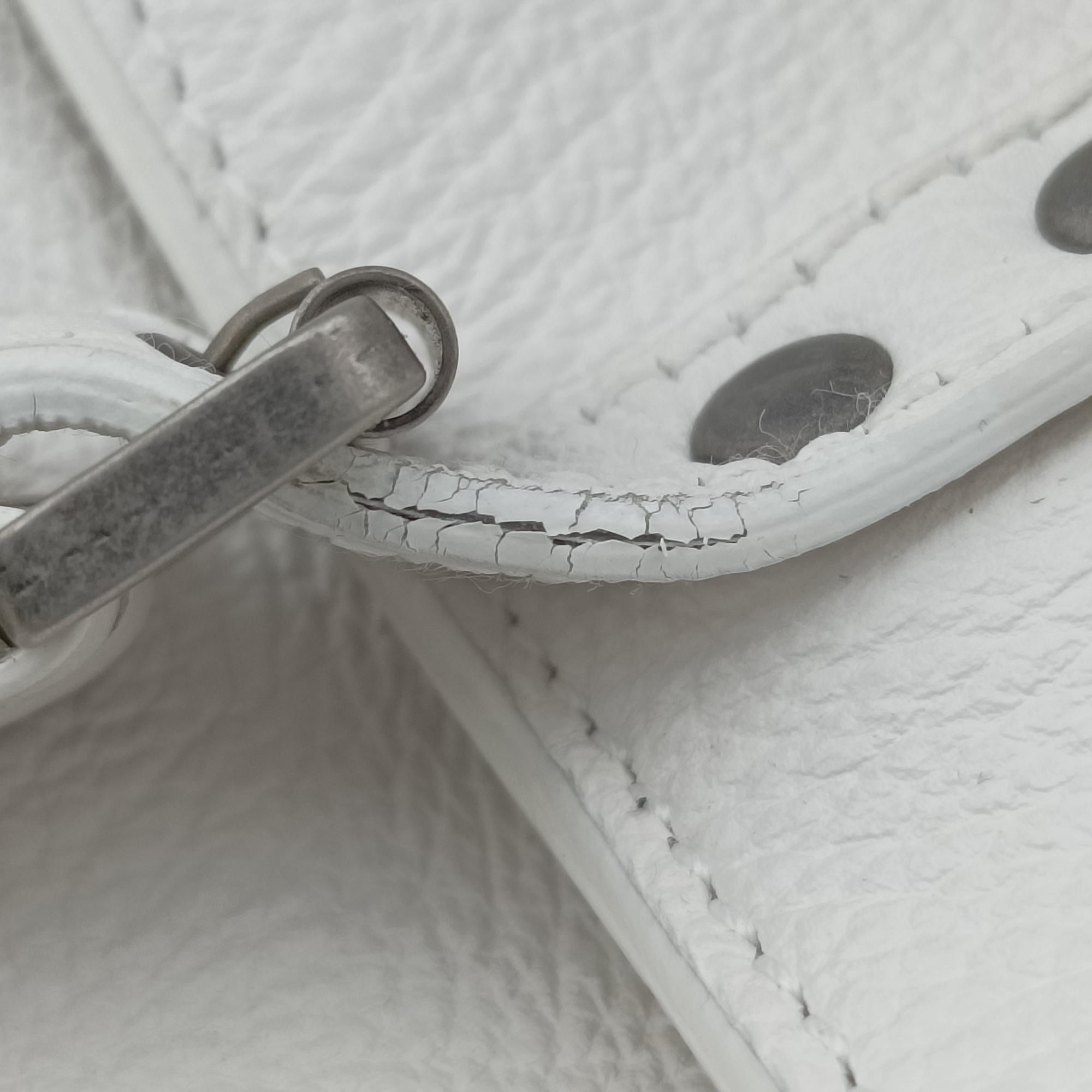 Vintage Christian Dior Gaucho White leather  handbag | stylenewstar