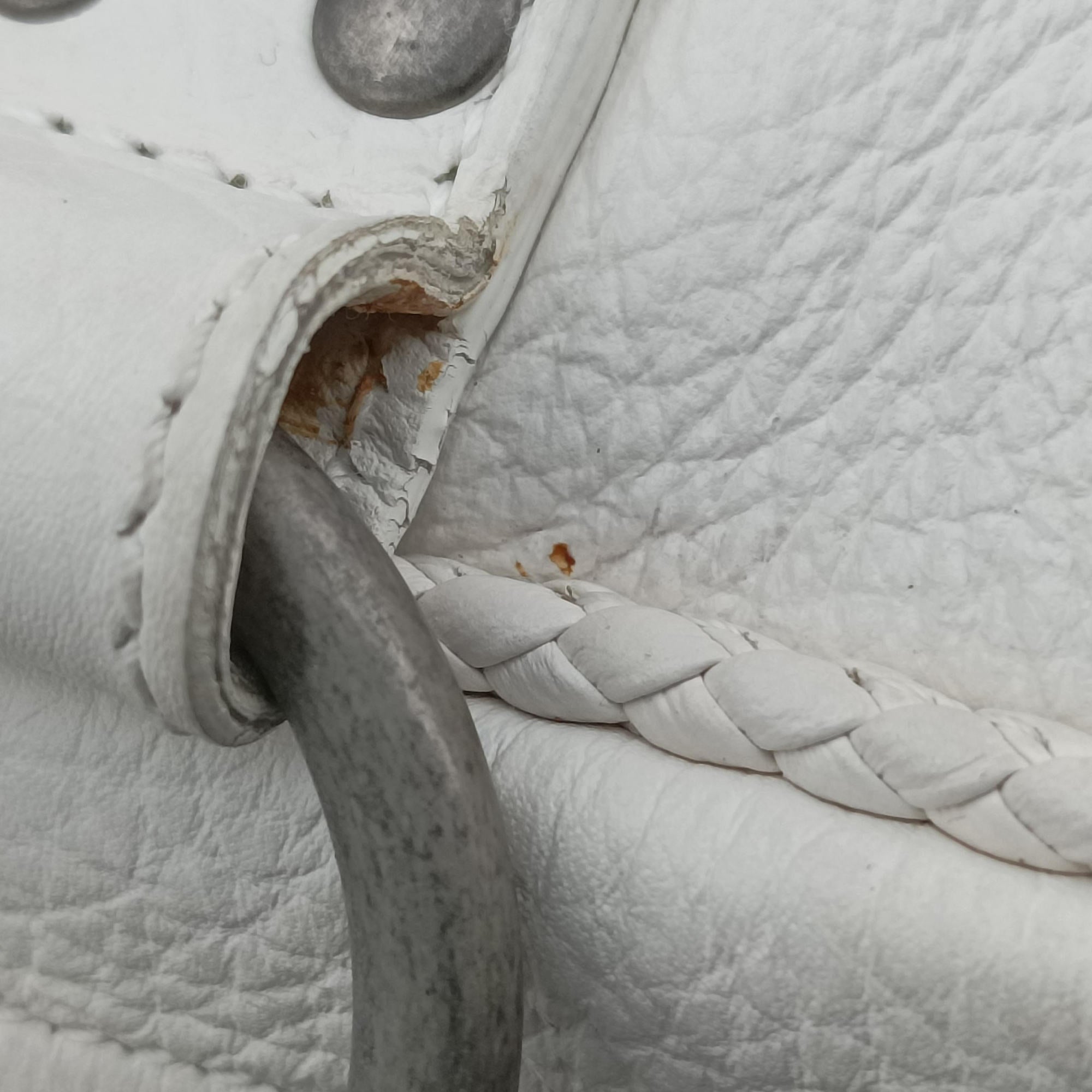Vintage Christian Dior Gaucho White leather  handbag | stylenewstar
