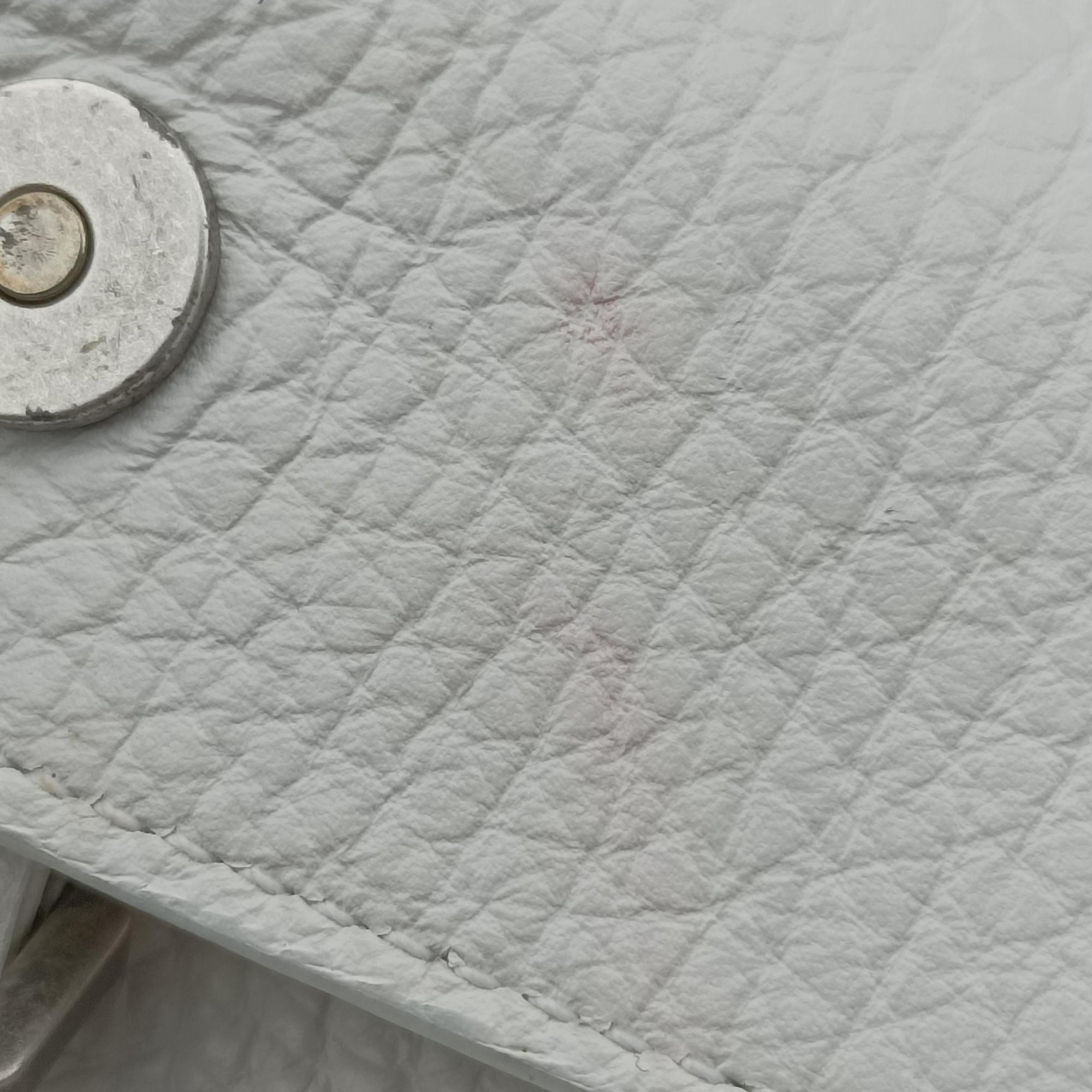 Vintage Christian Dior Gaucho White leather  handbag | stylenewstar