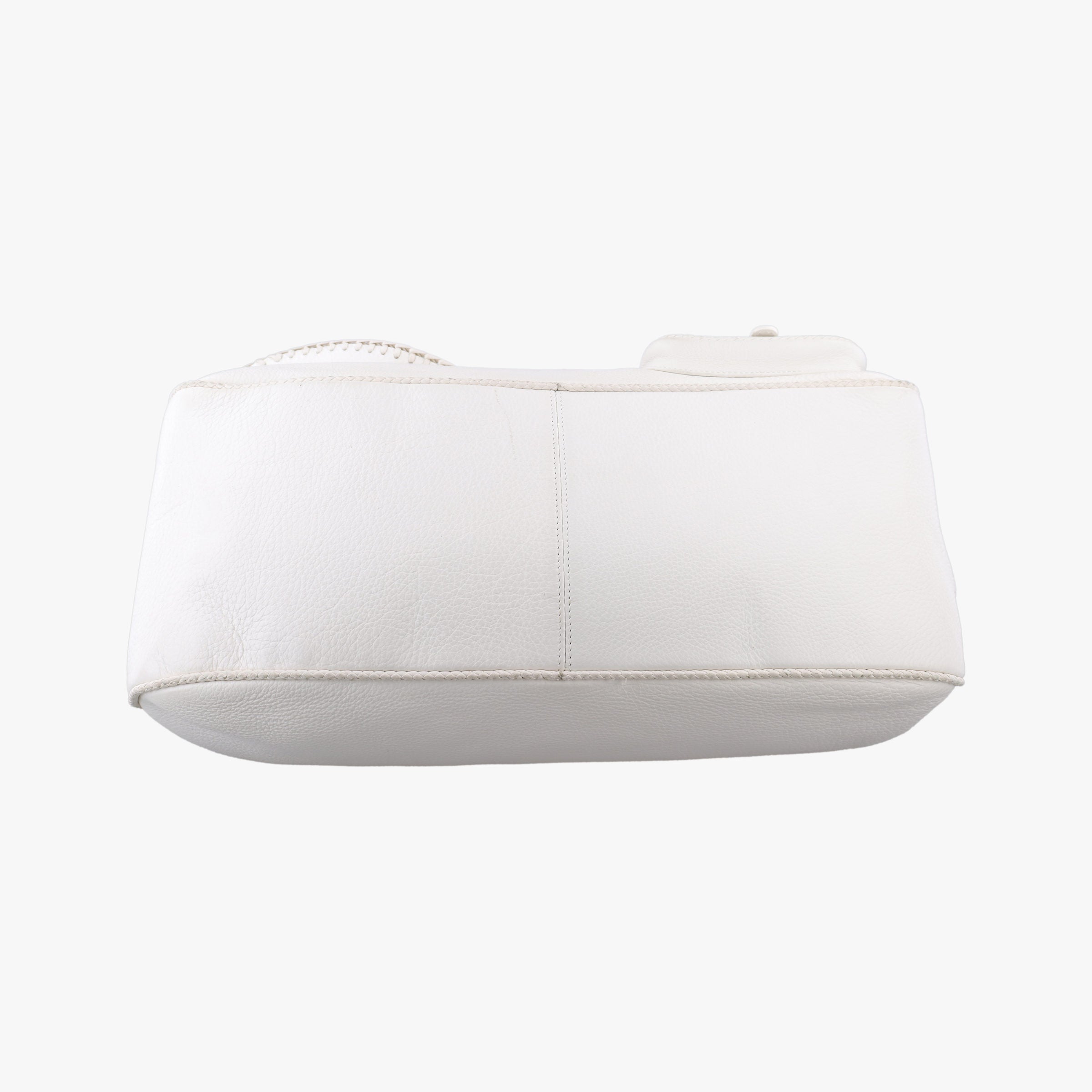 Vintage Christian Dior Gaucho White leather  handbag | stylenewstar