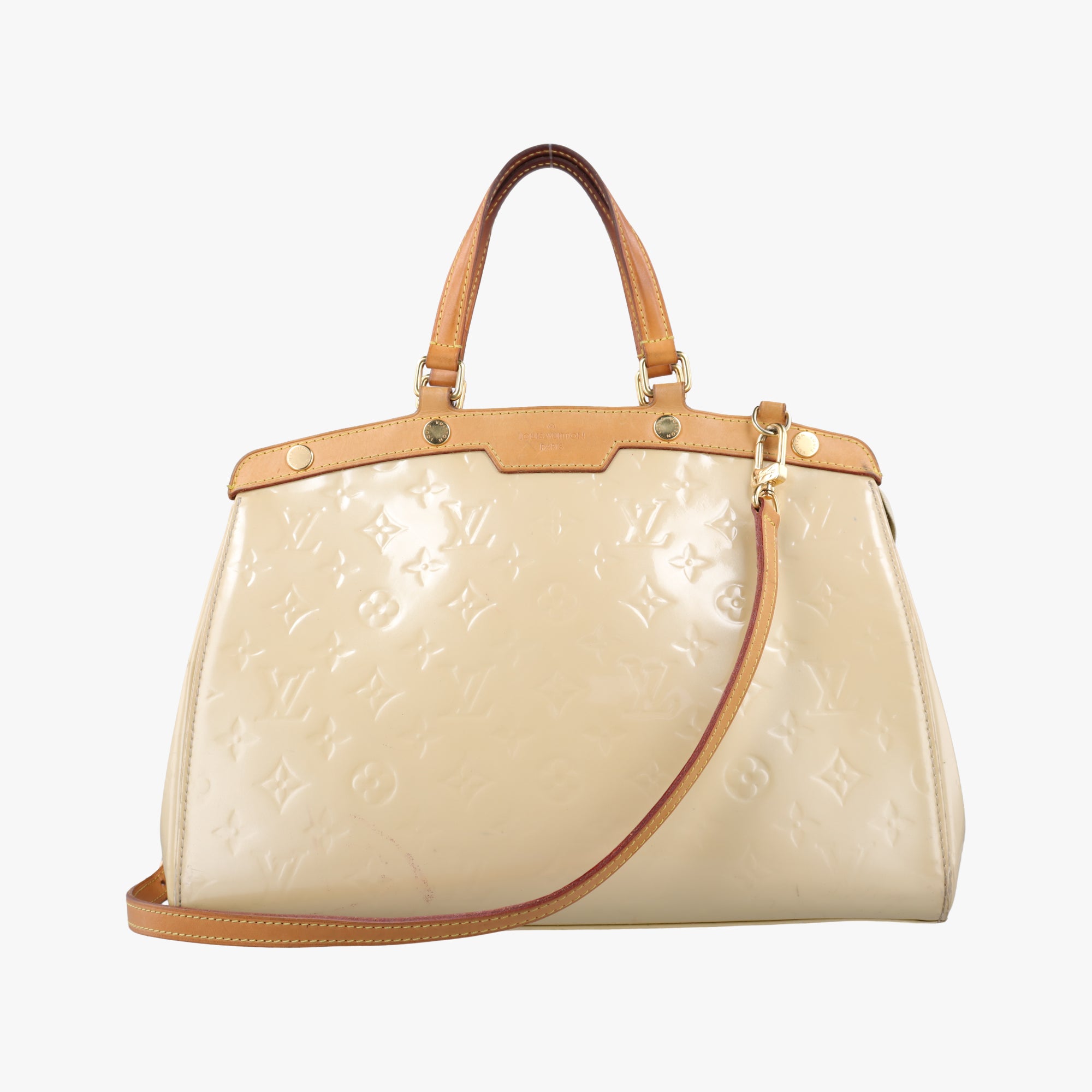 Pre-owned Louis Vuitton Brea MM Broncorail Vernis M91456 shoulderbag | stylenewstar