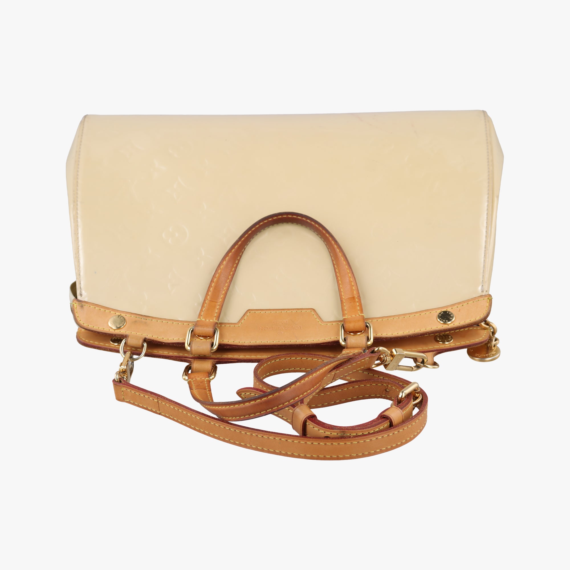 Pre-owned Louis Vuitton Brea MM Broncorail Vernis M91456 shoulderbag | stylenewstar