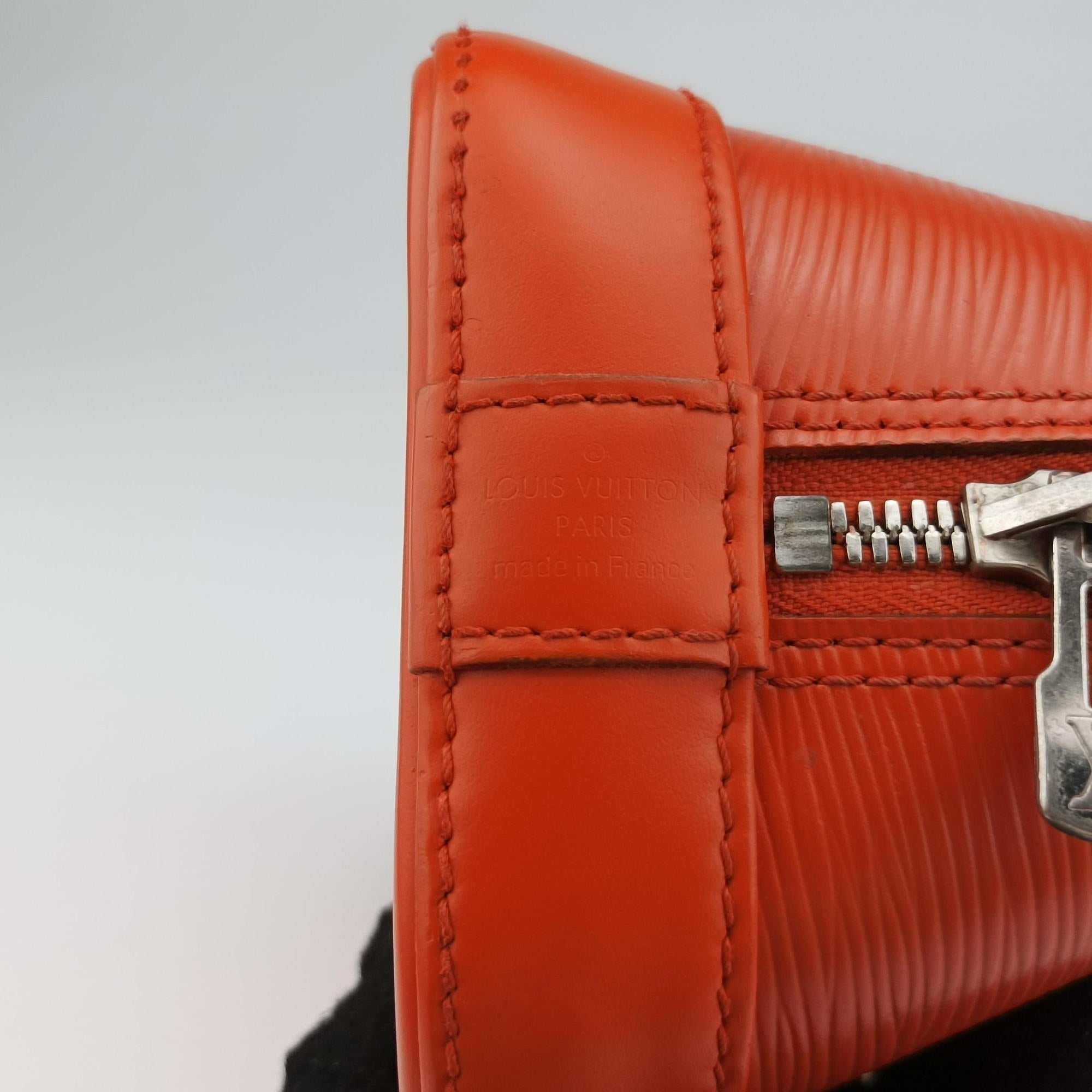 Pre-owned Louis Vuitton Alma BB PIMENT Epi M40854 shoulderbag | stylenewstar