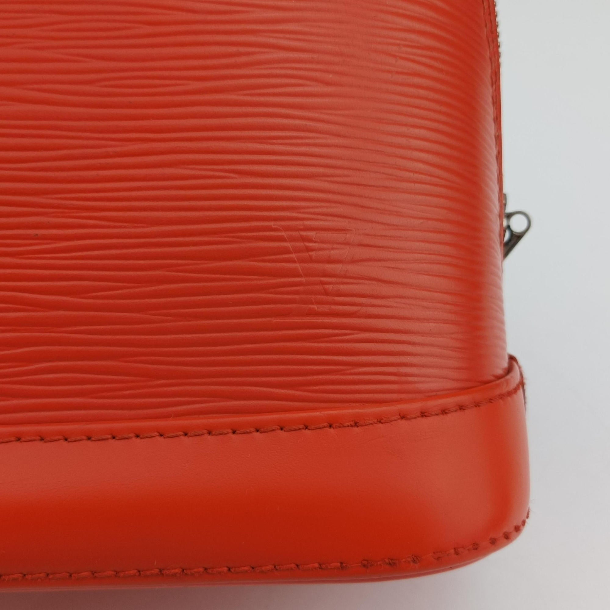 Pre-owned Louis Vuitton Alma BB PIMENT Epi M40854 shoulderbag | stylenewstar