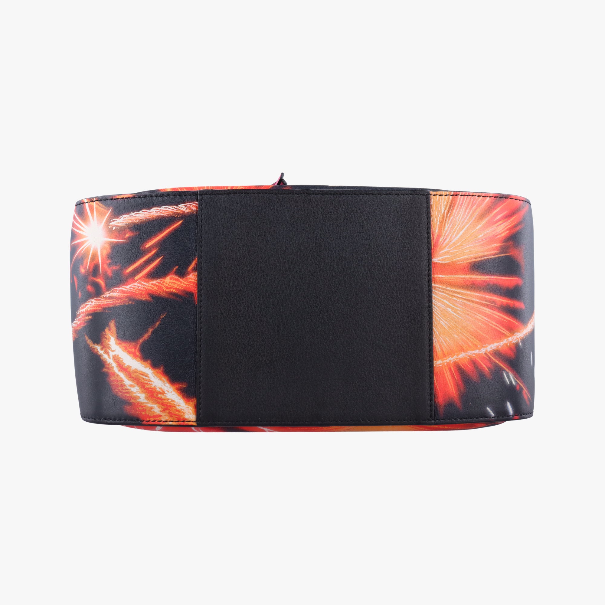 Pre-owned Loewe Hammock fireworks print Black×Multicolour Leather  shoulderbag | stylenewstar