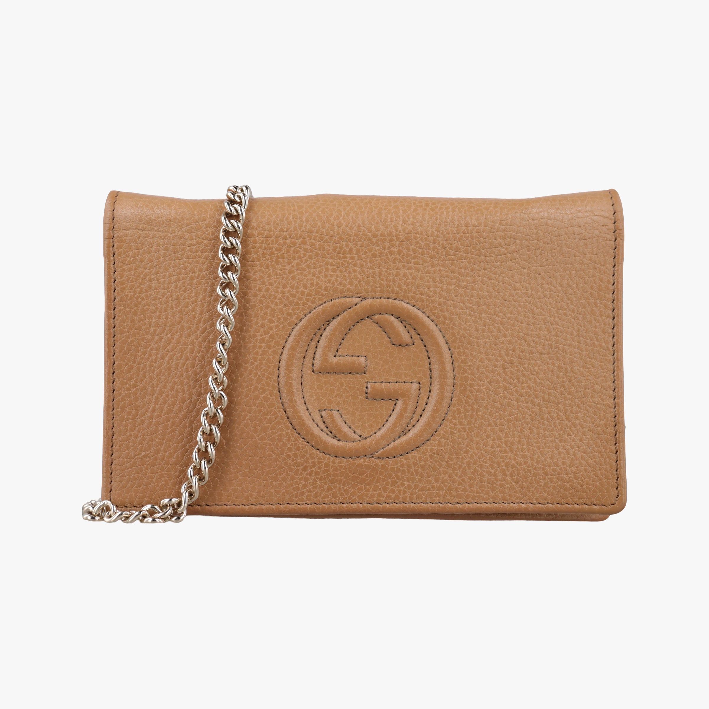 Secondhand Gucci Soho beige Leather 598211 shoulderbag | stylenewstar