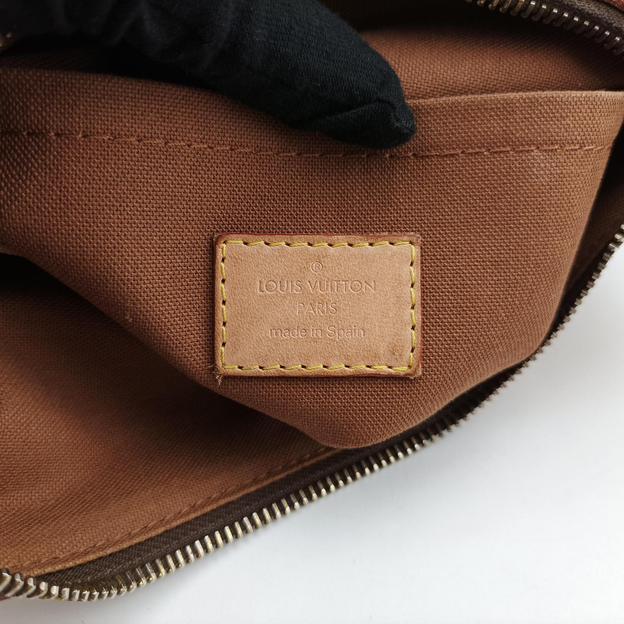 Pre-owned Louis Vuitton Odeon PM Brown Monogram Canvas M56390 shoulderbag | stylenewstar
