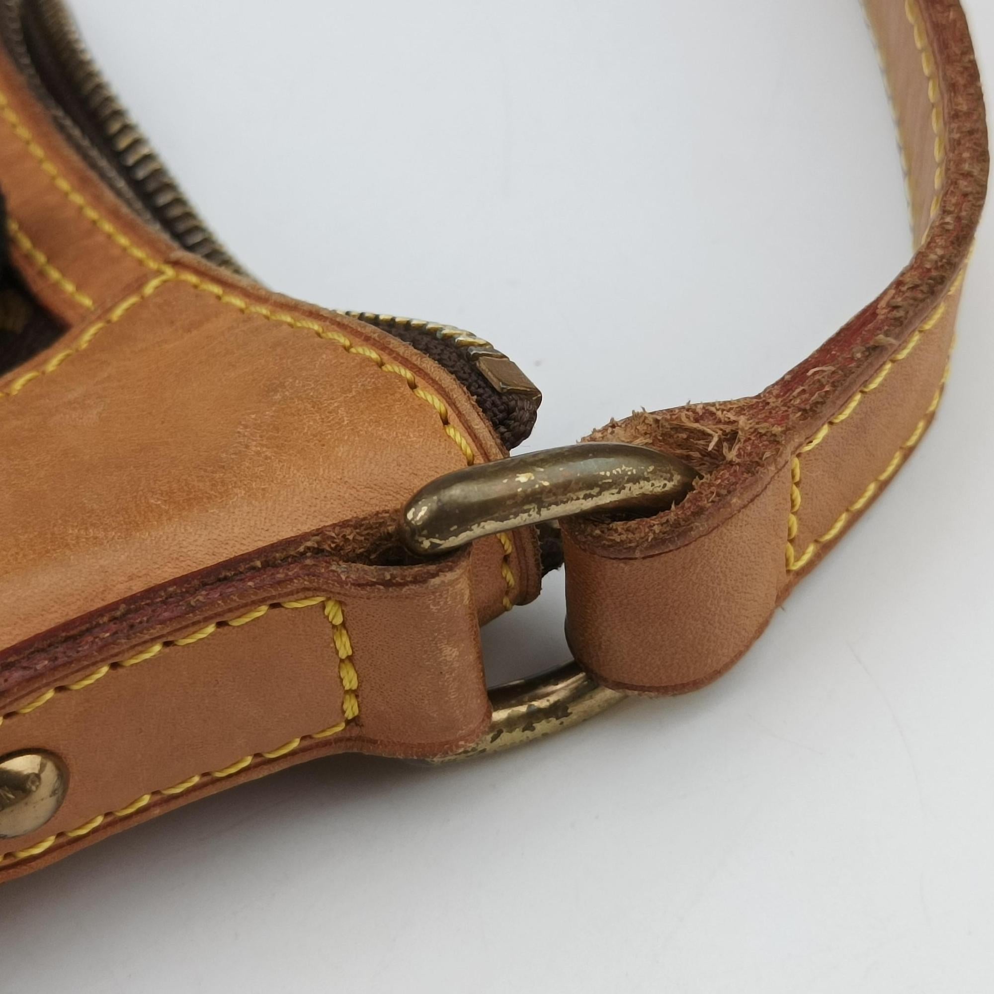 Pre-owned Louis Vuitton Odeon PM Brown Monogram Canvas M56390 shoulderbag | stylenewstar