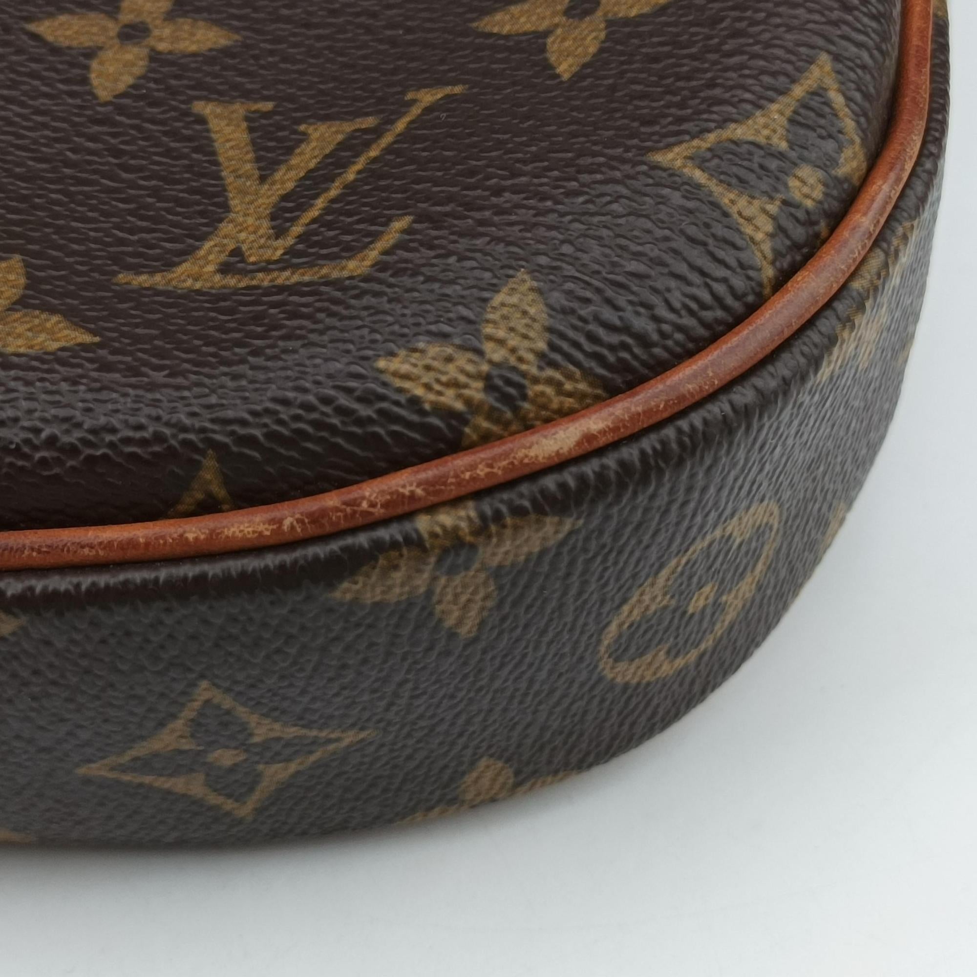 Pre-owned Louis Vuitton Odeon PM Brown Monogram Canvas M56390 shoulderbag | stylenewstar