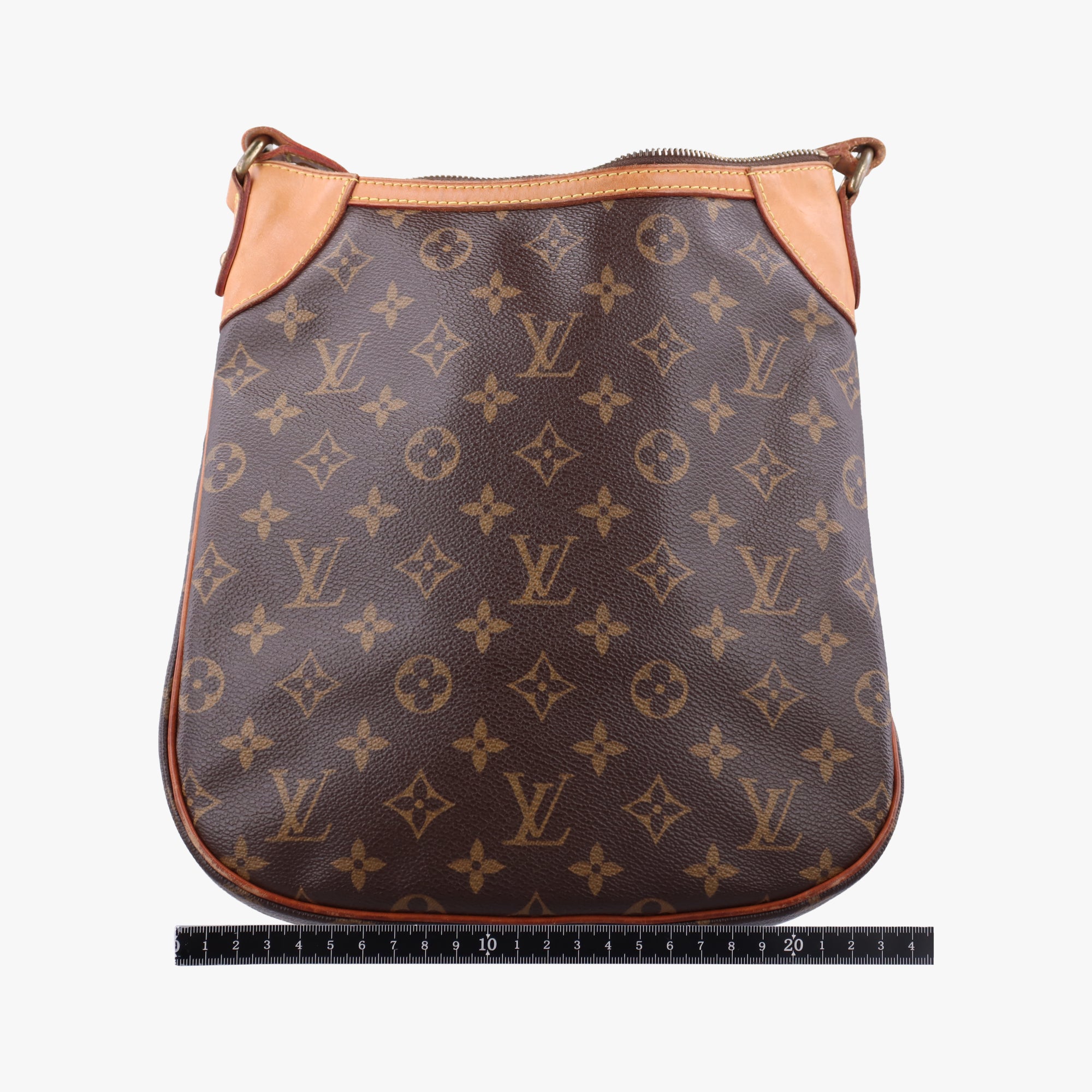 Pre-owned Louis Vuitton Odeon PM Brown Monogram Canvas M56390 shoulderbag | stylenewstar